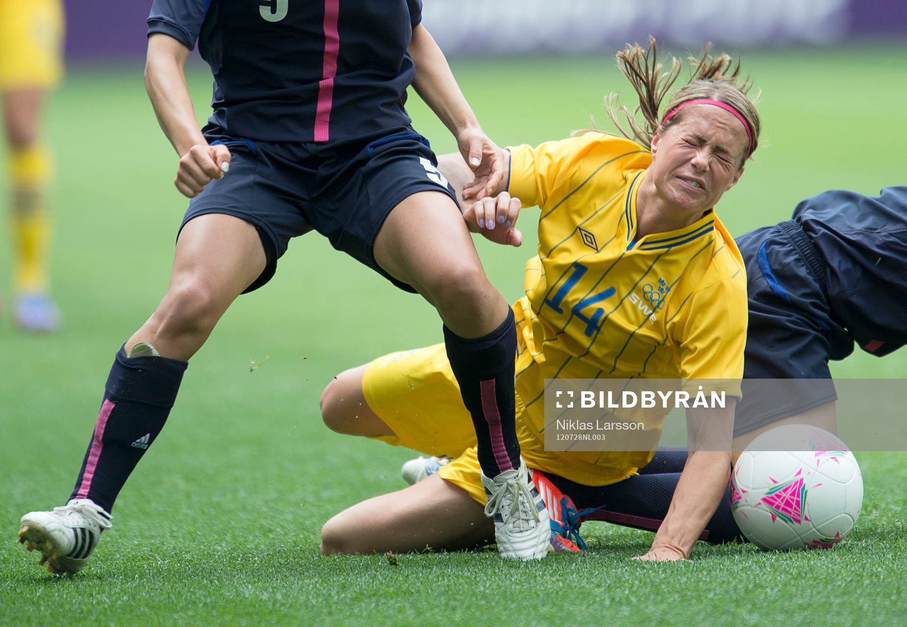 Homare Sawa, Japan och Johanna Almgren, Sverige
