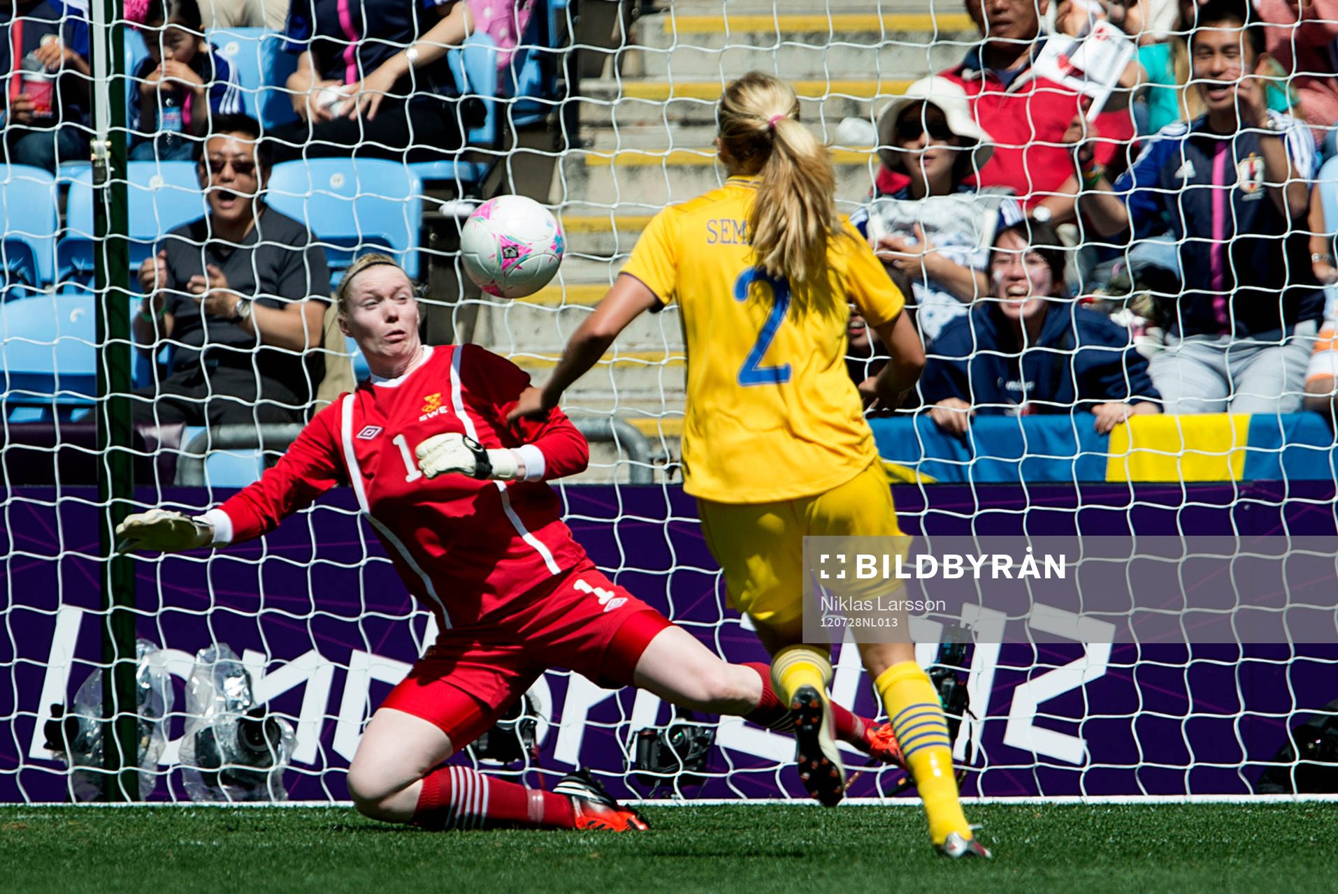 Hedvig Lindahl, målvakt Sverige