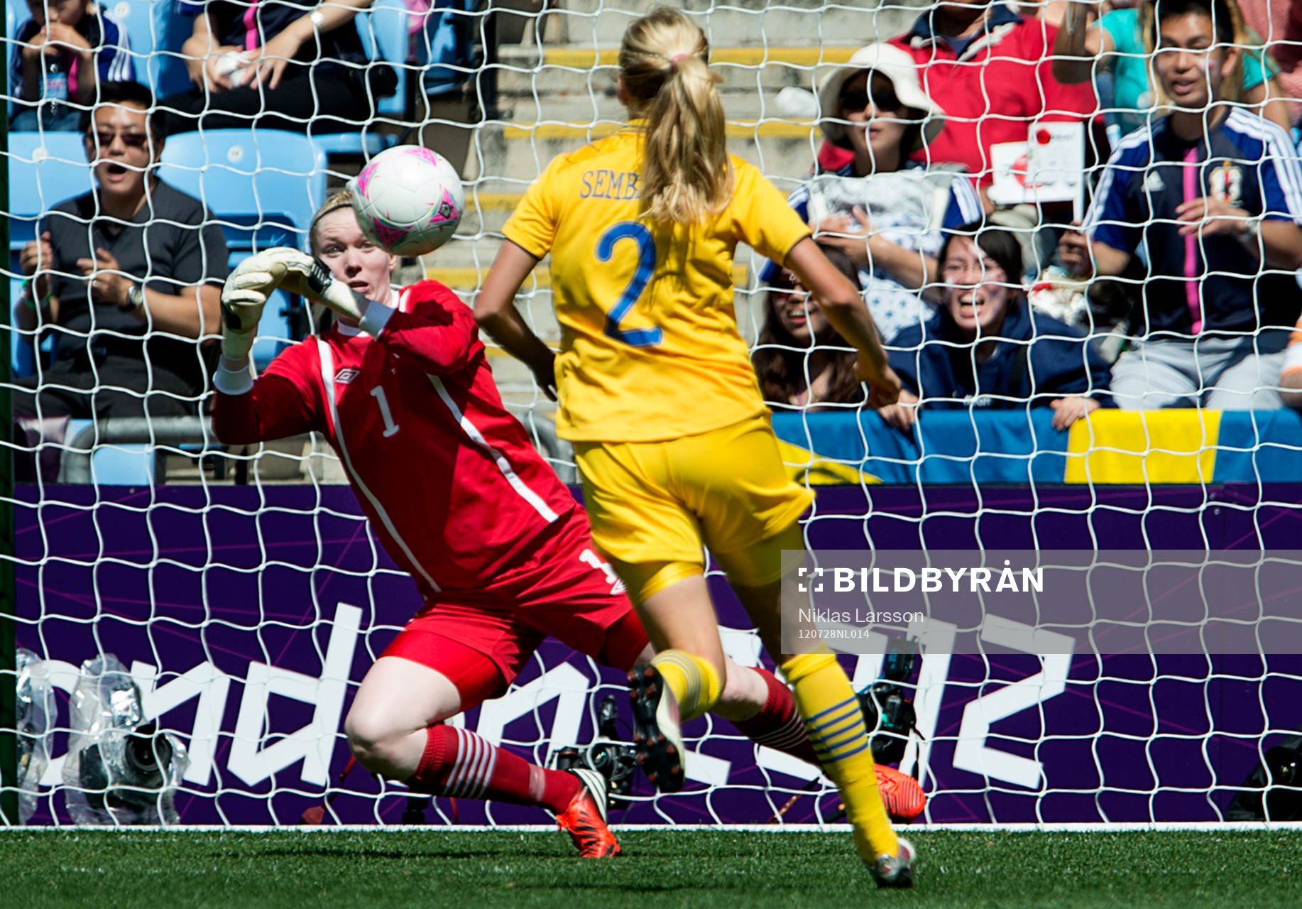 Hedvig Lindahl, målvakt Sverige
