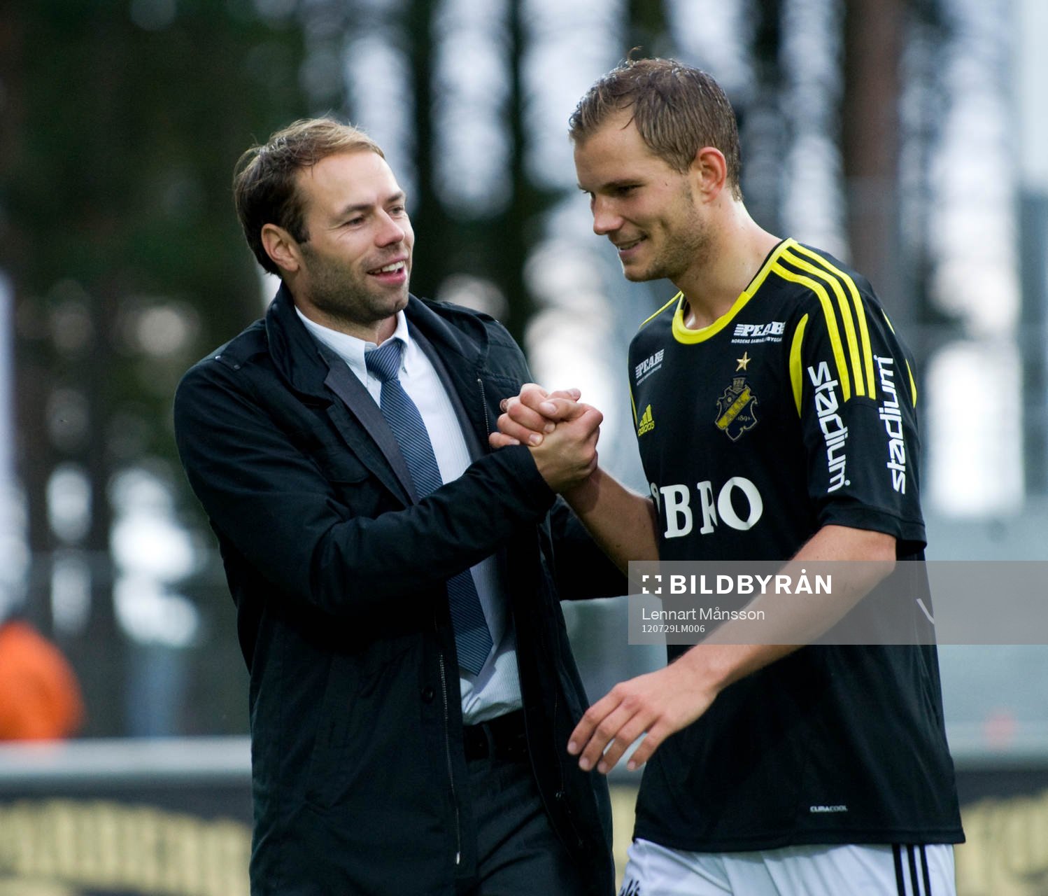 Tack hjälten, Andreas Alm, tränare, AIK, tackar