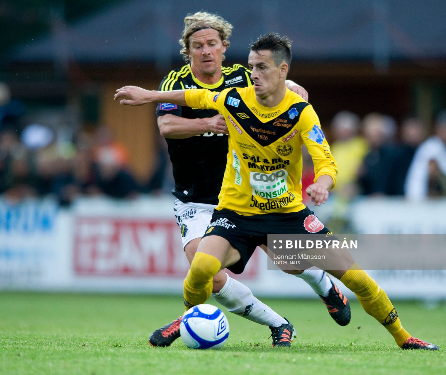 Haris Radetinac, Mjällby och Daniel Tjernström, AIK