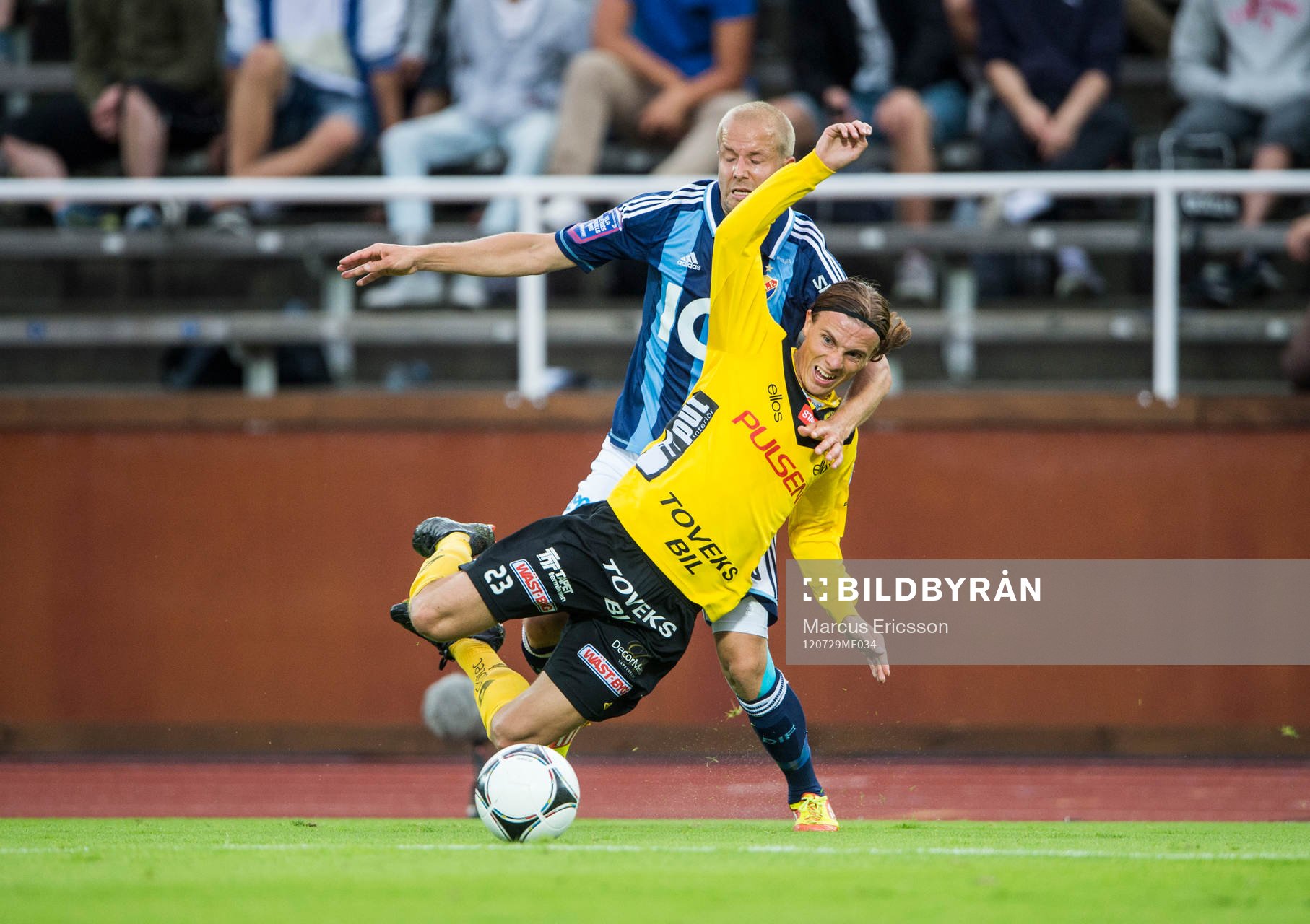 Petter Gustafsson, Djurgården drar omkull Niklas Hult,