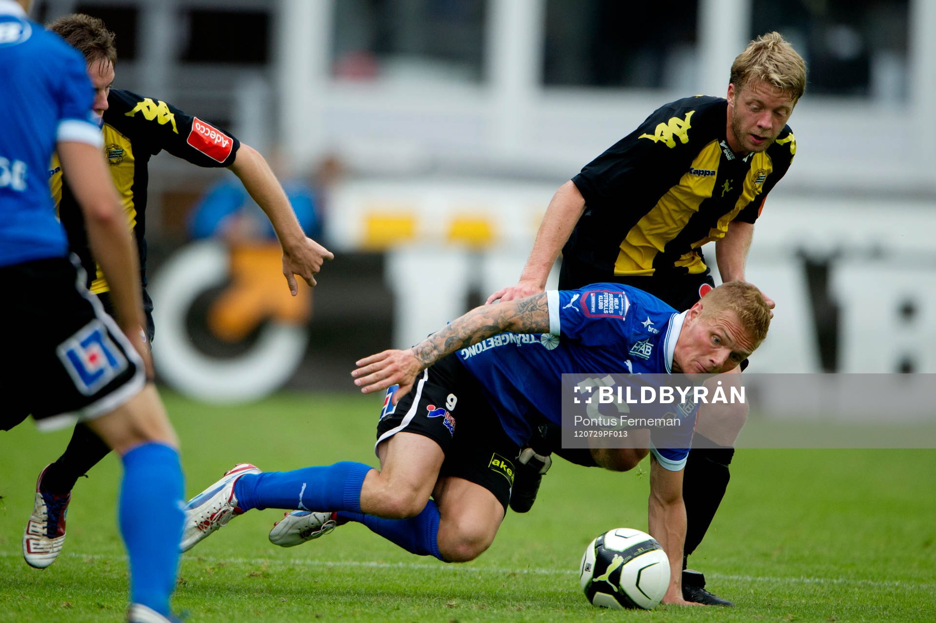Gudjón Baldvinsson, Halmstad, Mikael Rynell, Hammarby