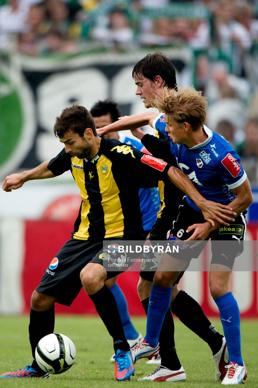 Adis Husidic, Hammarby, Johan Blomberg, Halmstad