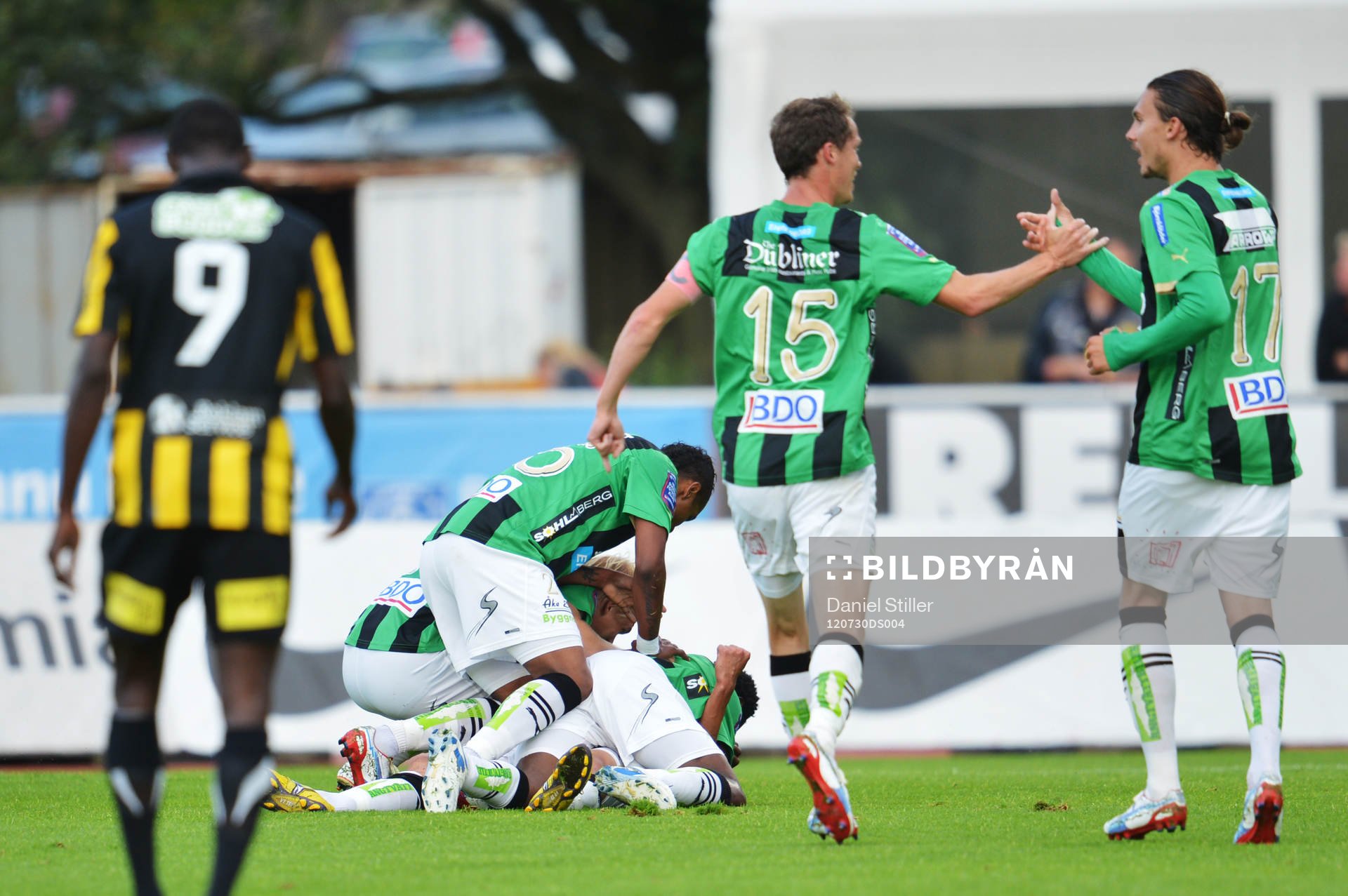 Romarrio Pereira Sipiao, Gais gör 1-0