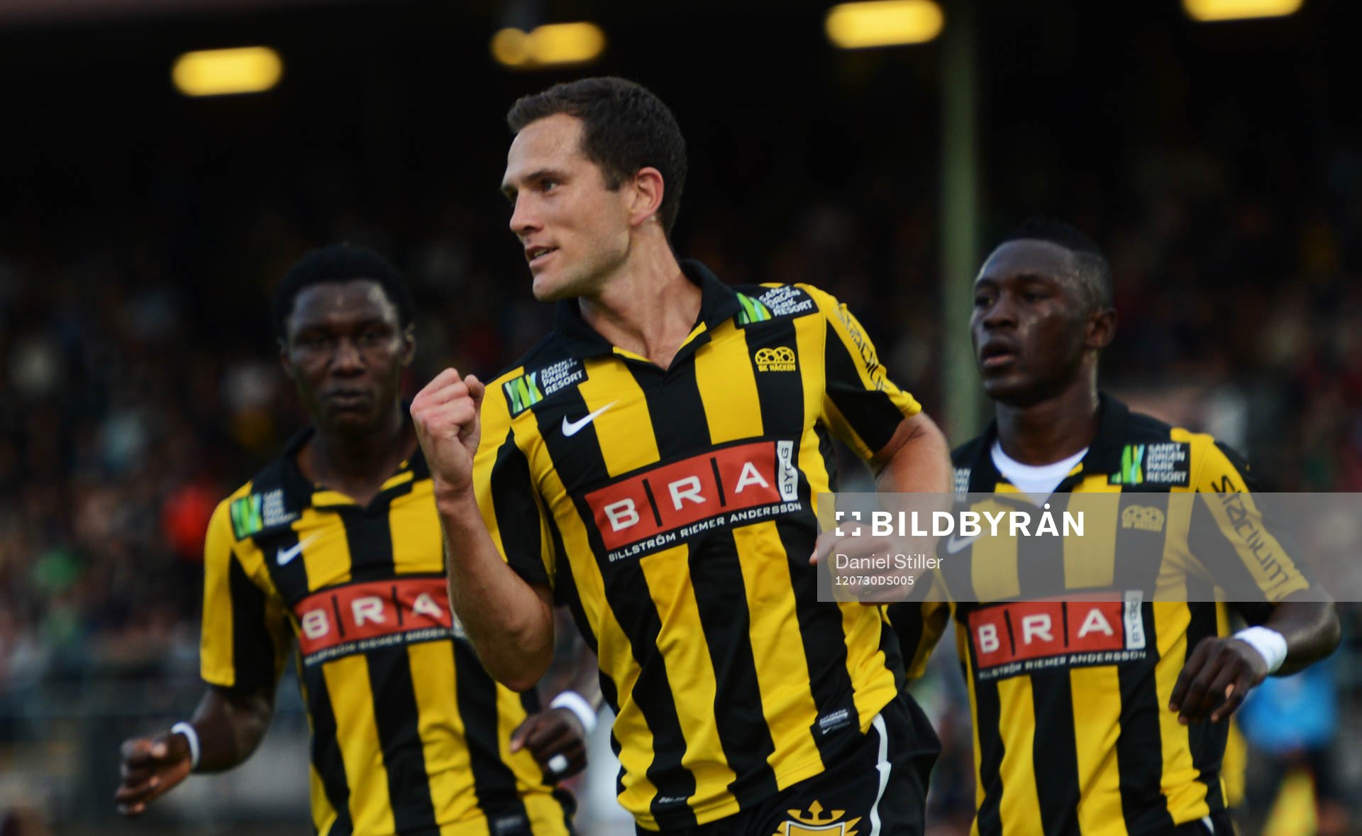 Martin Ericsson, Häcken (jubel)