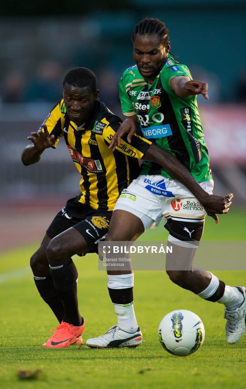 Dioh Williams, Häcken. Richard Ntomba Ekunde, GAIS