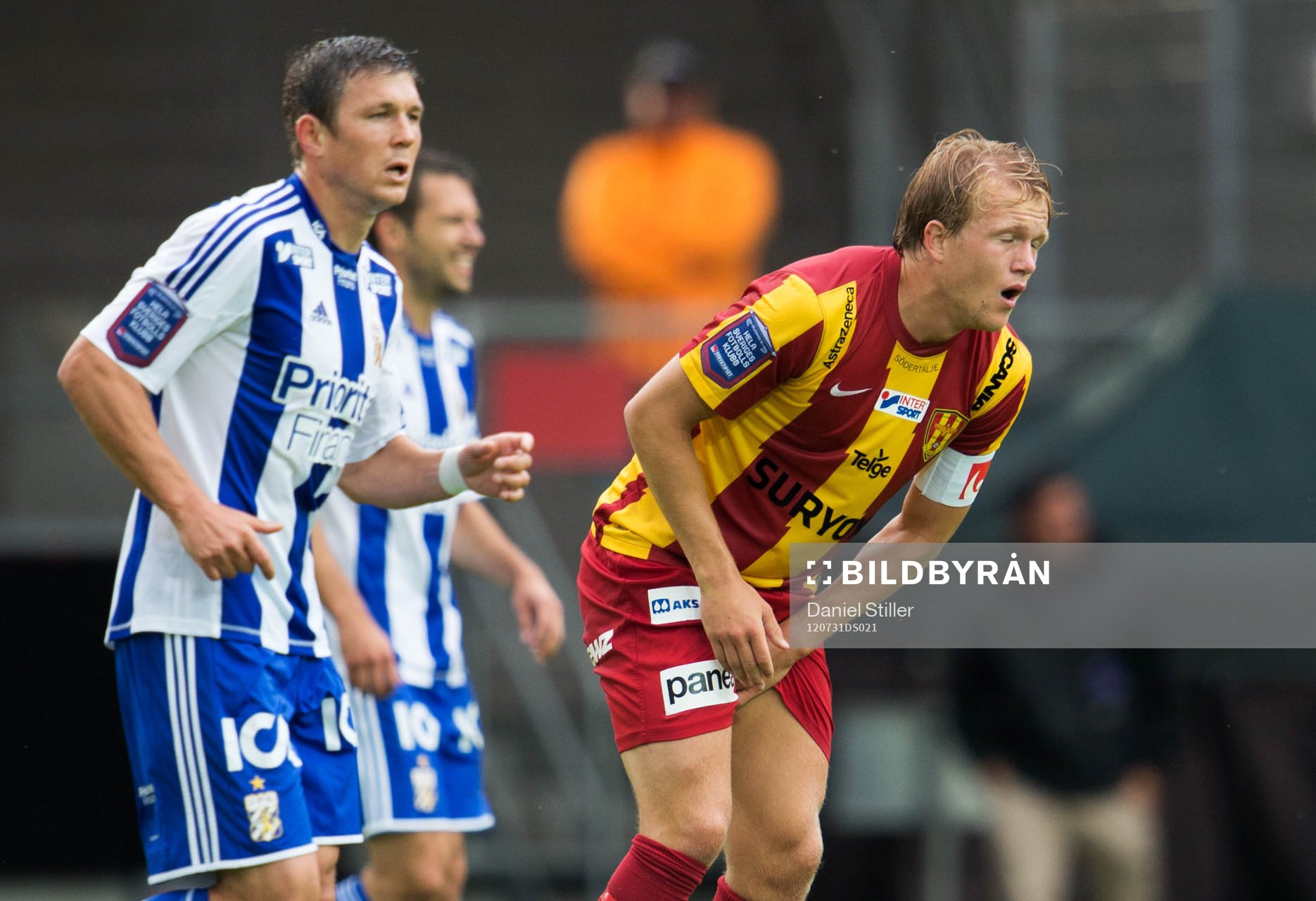 Anders Bååth, Syrianska, skadar sig och får utgå