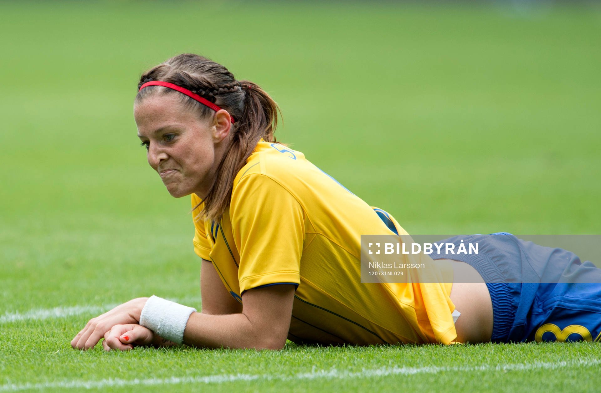 Lotta Schelin, Sverige deppar. Depp