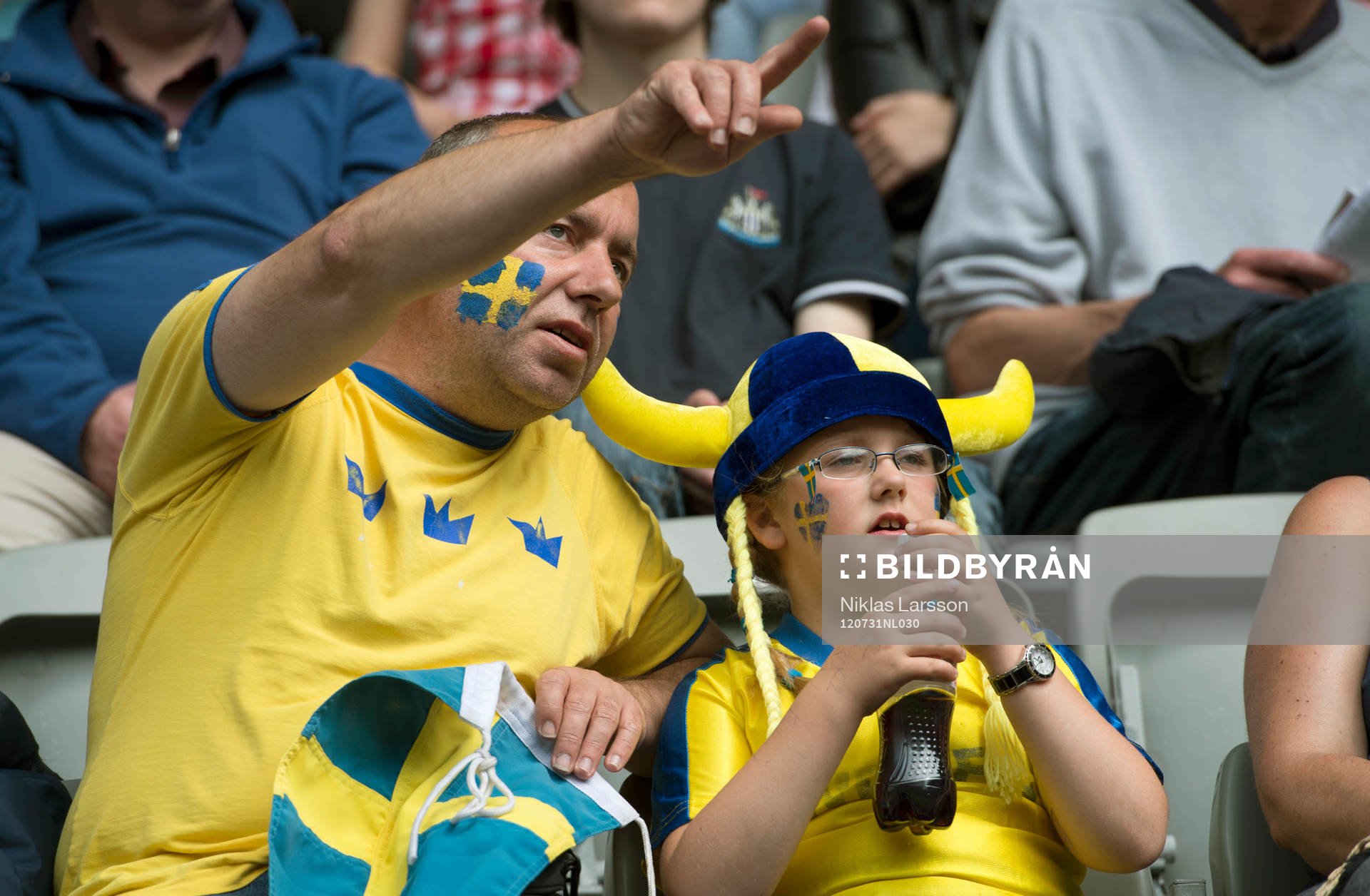 Sverige, fans, supporter