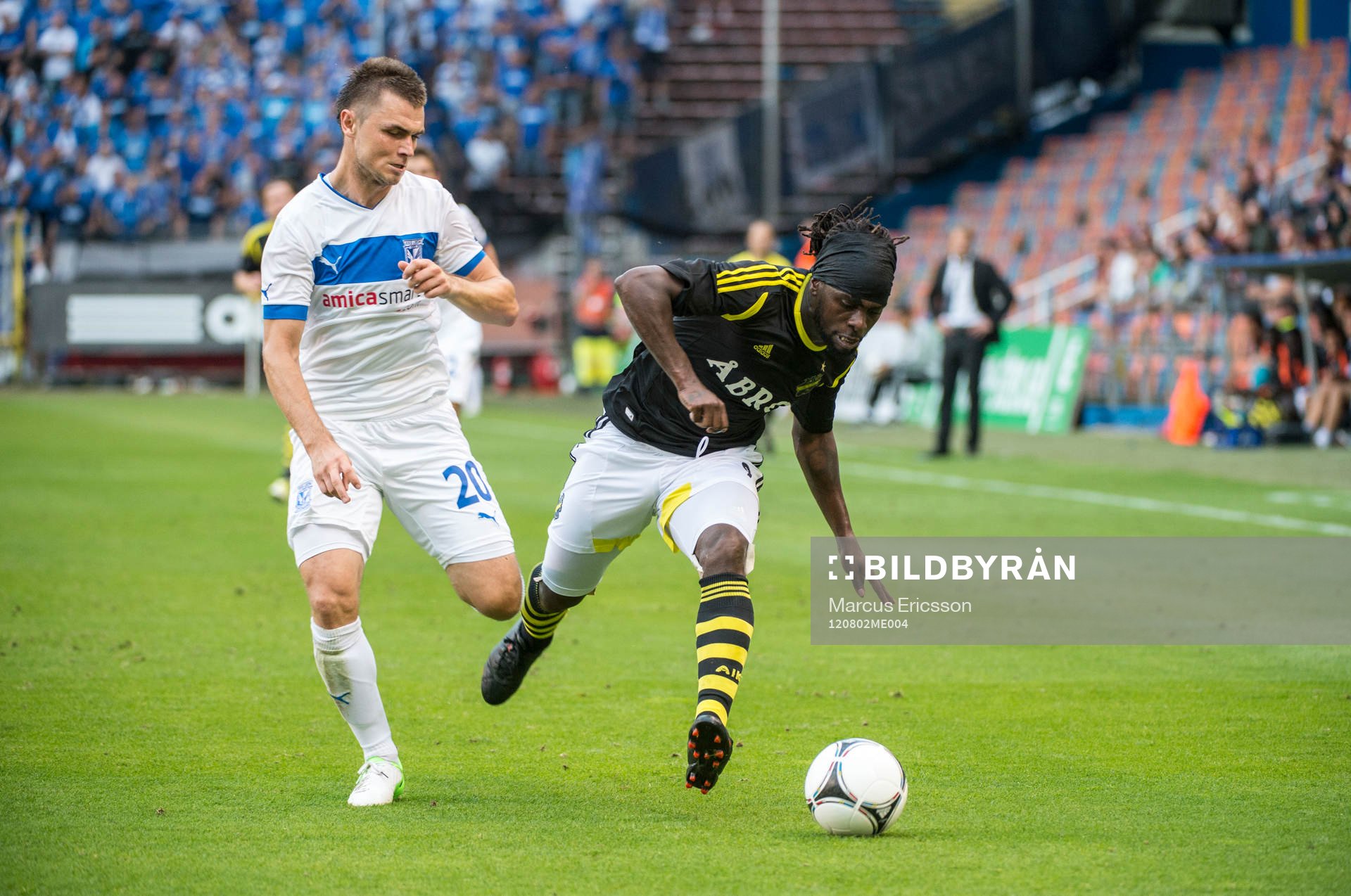 Hubert Wolakiewicz, Poznan och Martin Mutumba, AIK