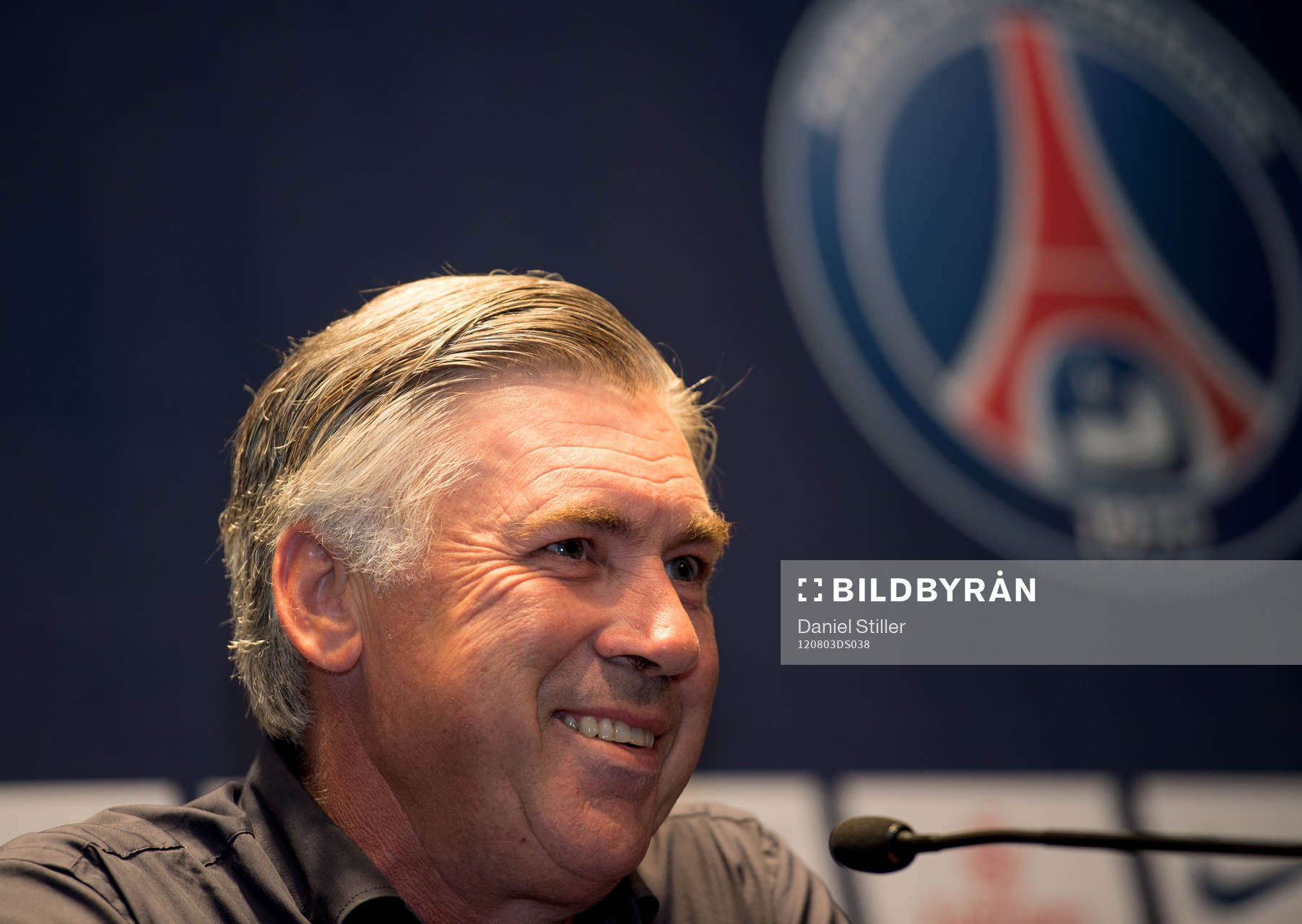Carlo Ancelotti, tränare Paris Saint-Germain
