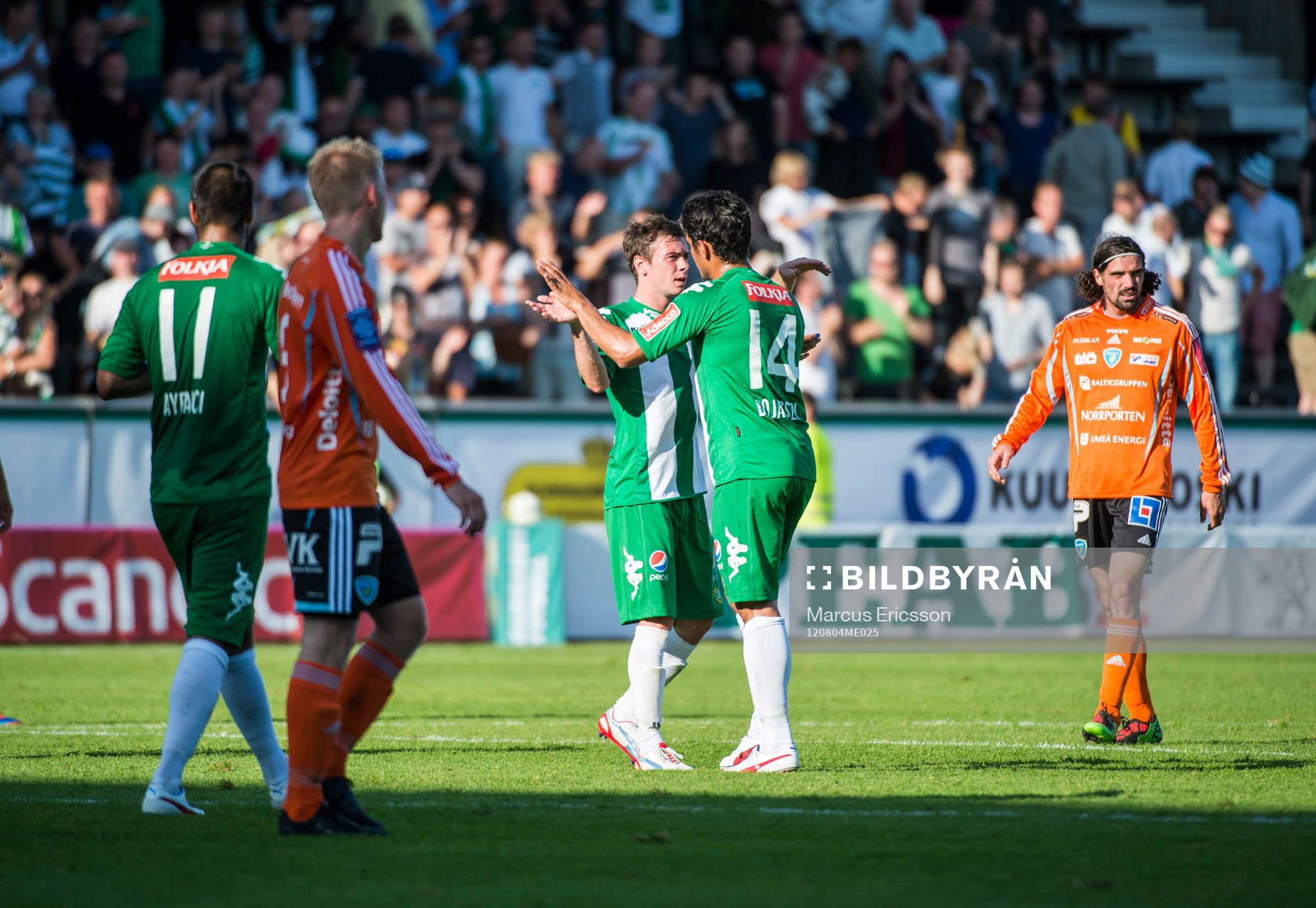 Jubel i Hammarby på slutsignal