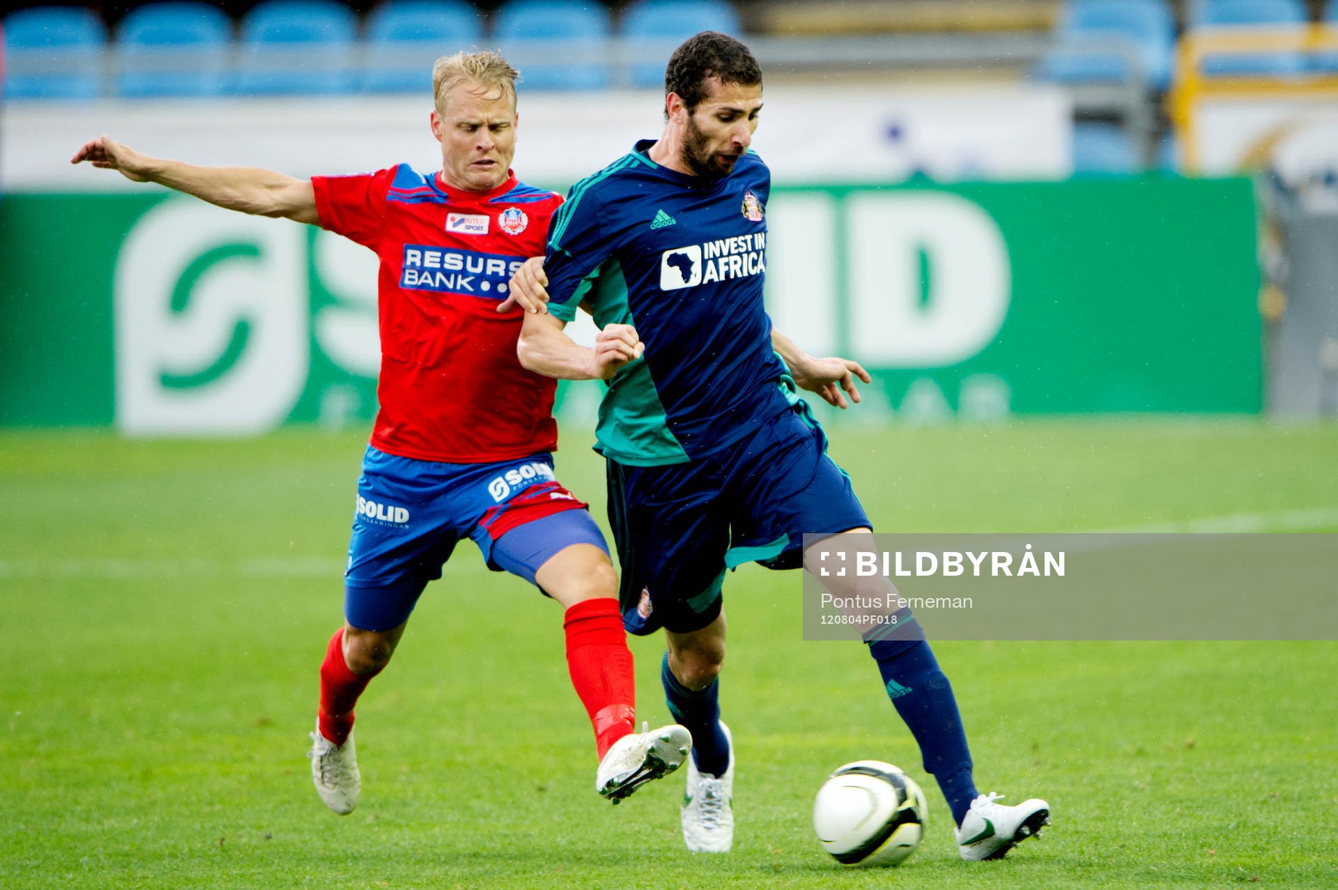 Erik Sundin, Helsingborg, Kieran Richardsson, Sunderland