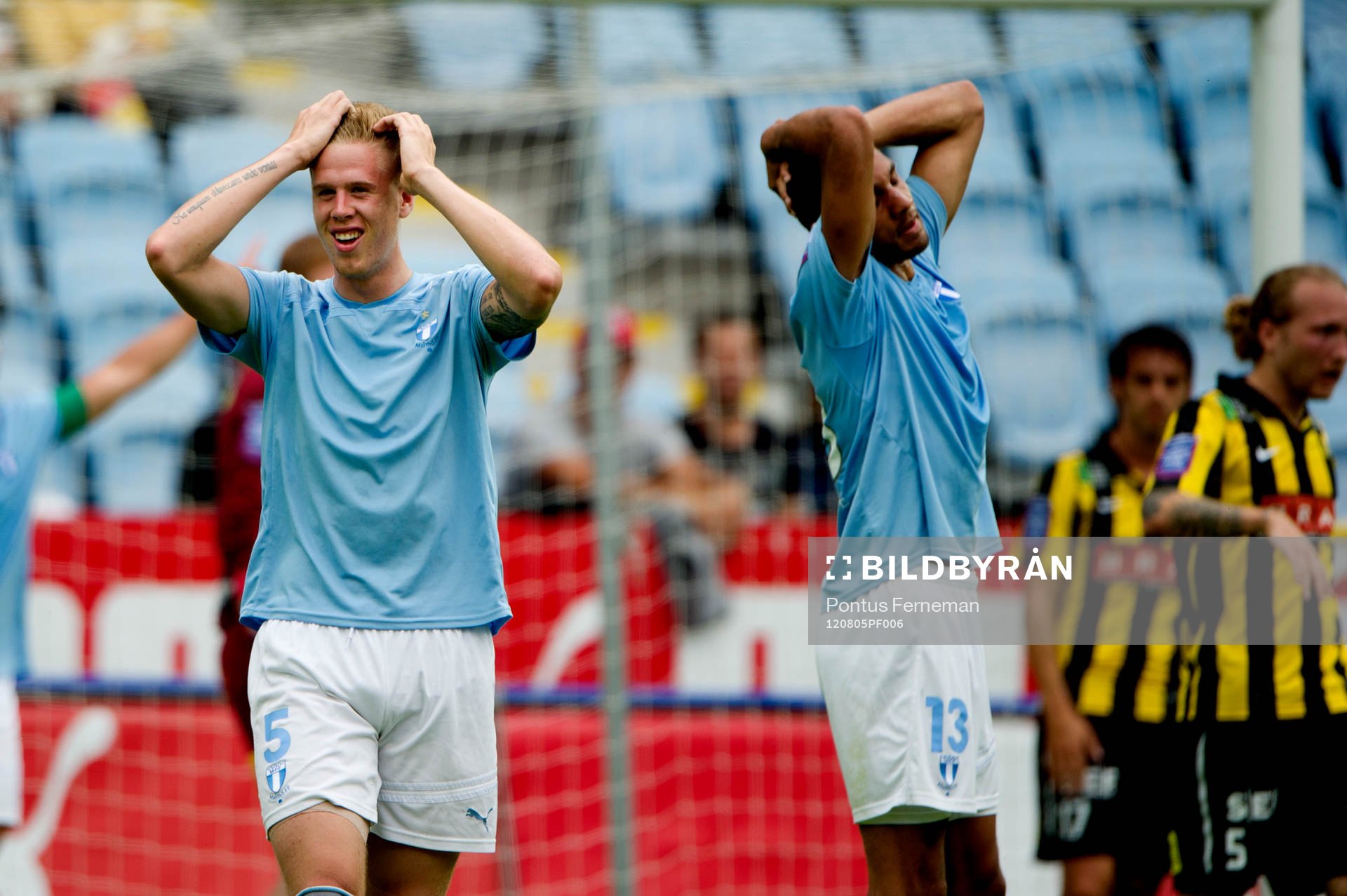 Pontus Jansson, Mathias Ranégie, Malmö