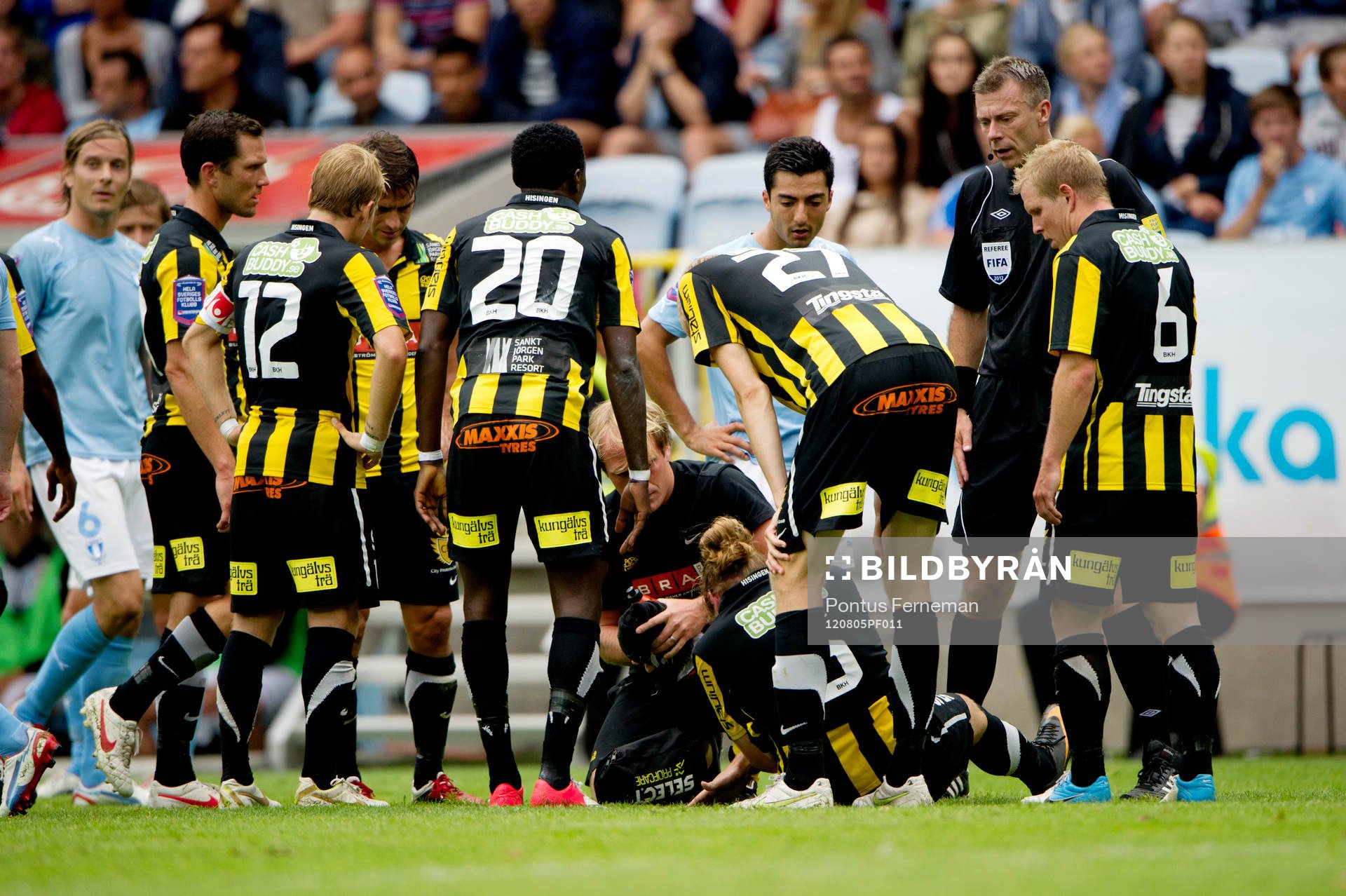 Utvisningssituationen, Daniel Stålhammar, domare