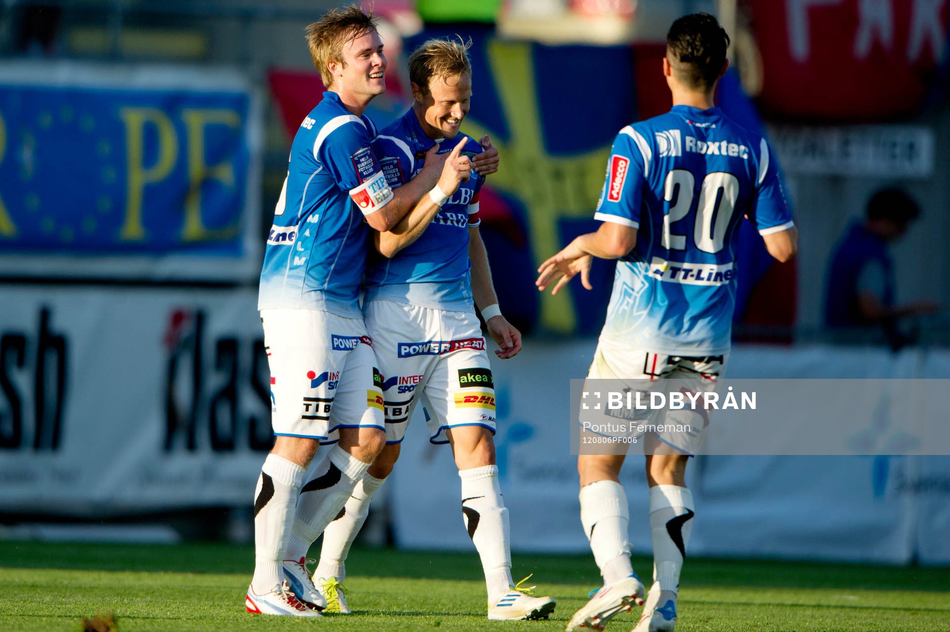 Magnus Andersson, Trelleborg, mitten, jublar