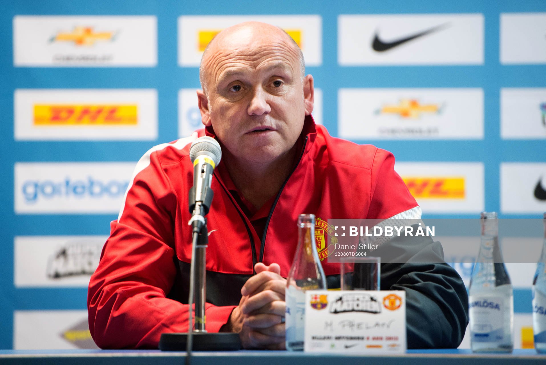 Mike Phelan, assisterande manager, Manchester United