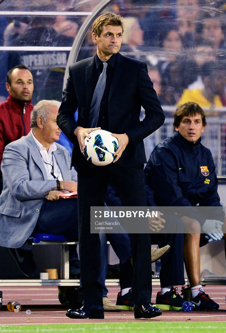 Tito Vilanova, tränare, Barcelona