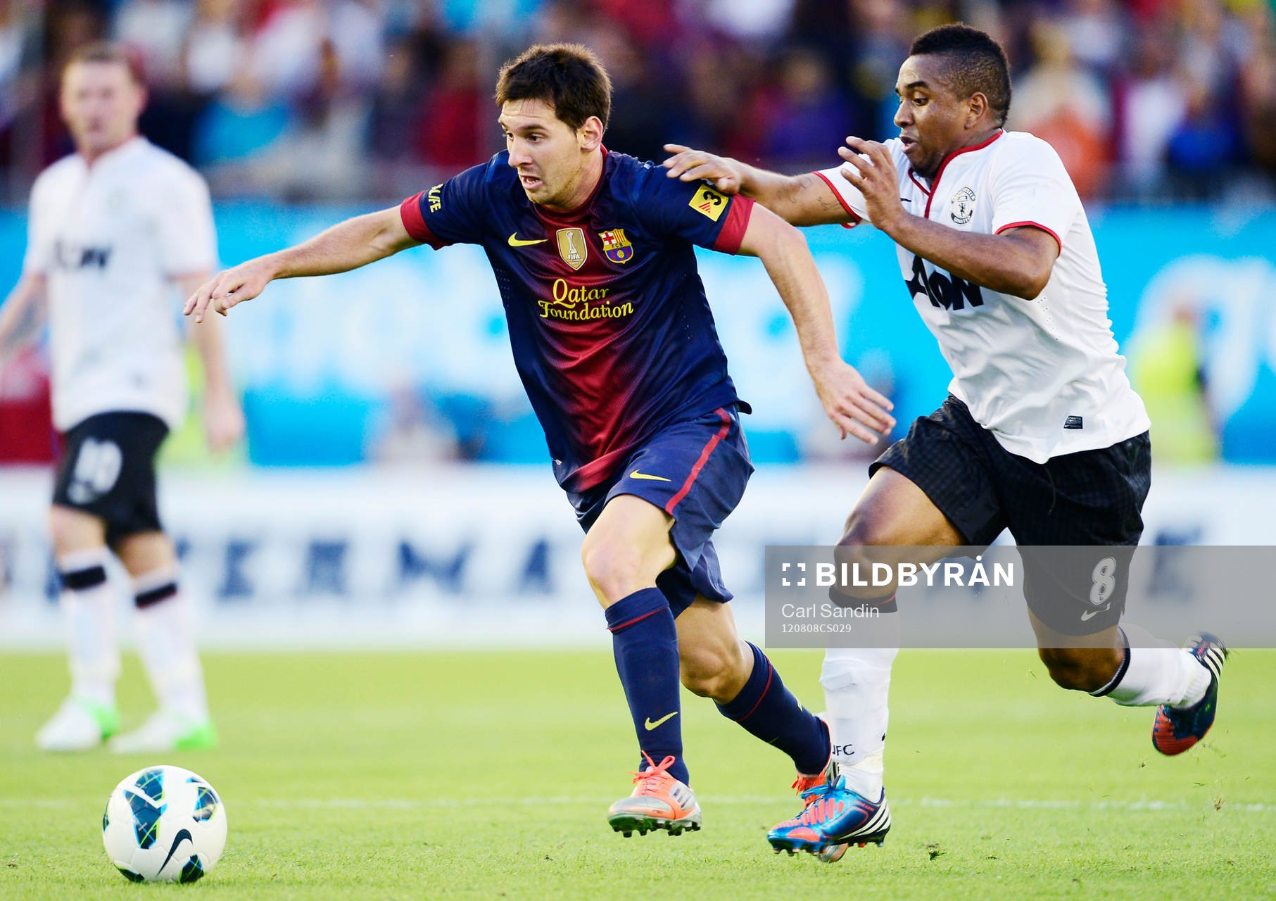 Lionel Messi, Barcelona, Anderson, Manchester United