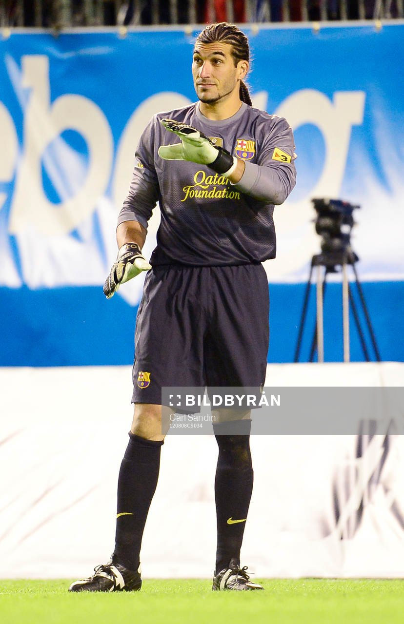 José Manuel Pinto, målvakt, Barcelona