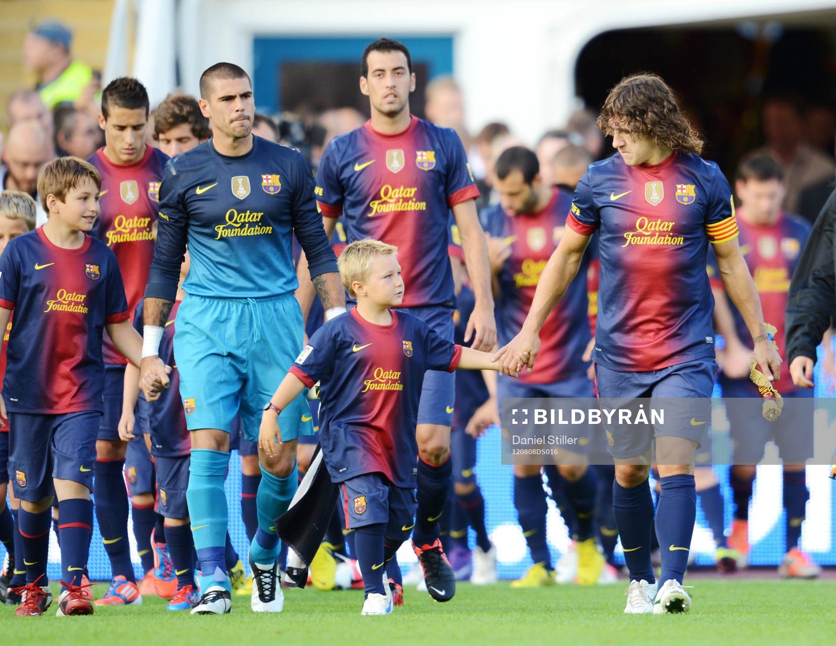 Barcelona gör entre med Carles Puyol i spetsen