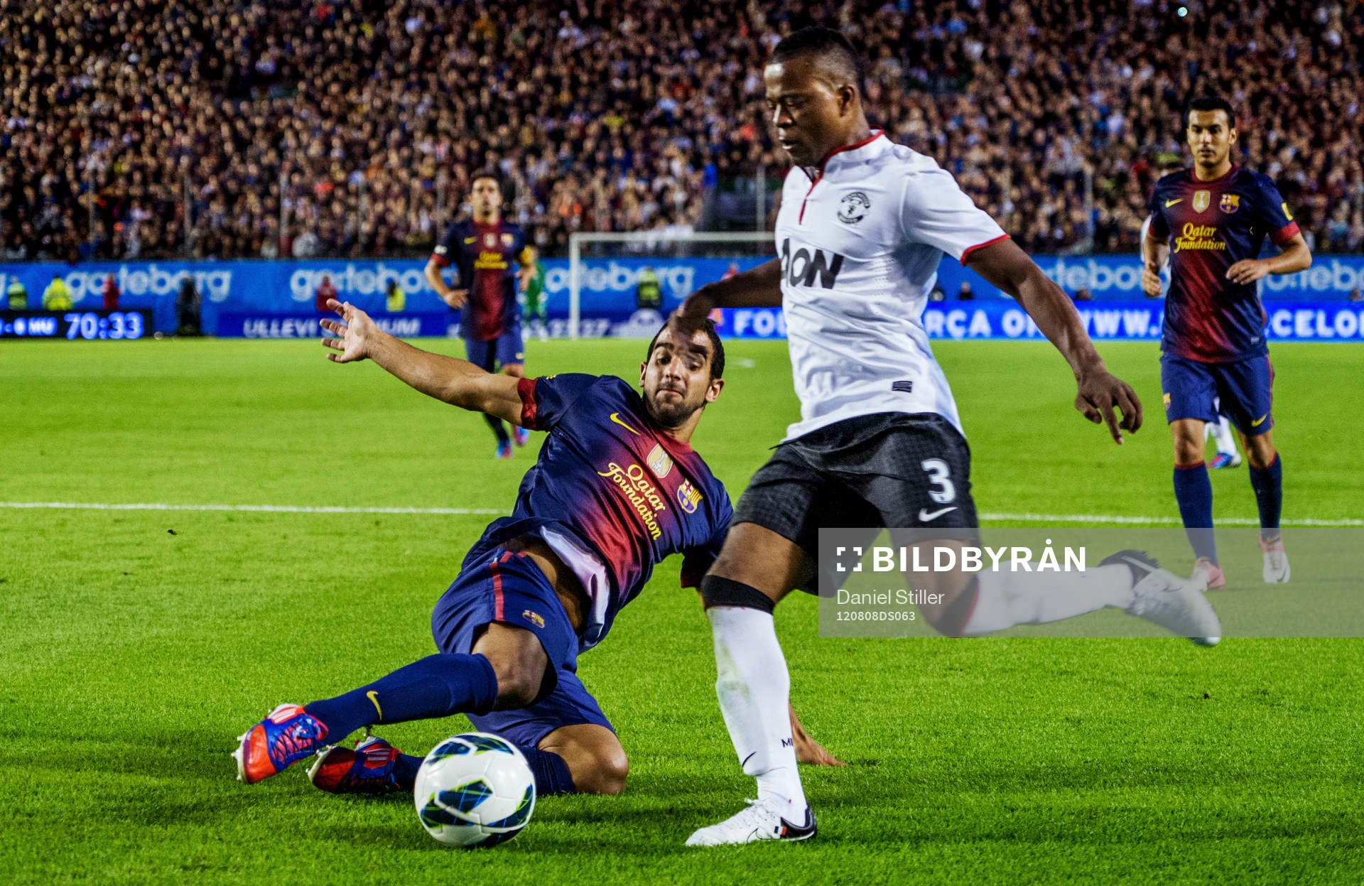 Cesc Fabregas, Barcelona, Patrice Evra, Manchester United