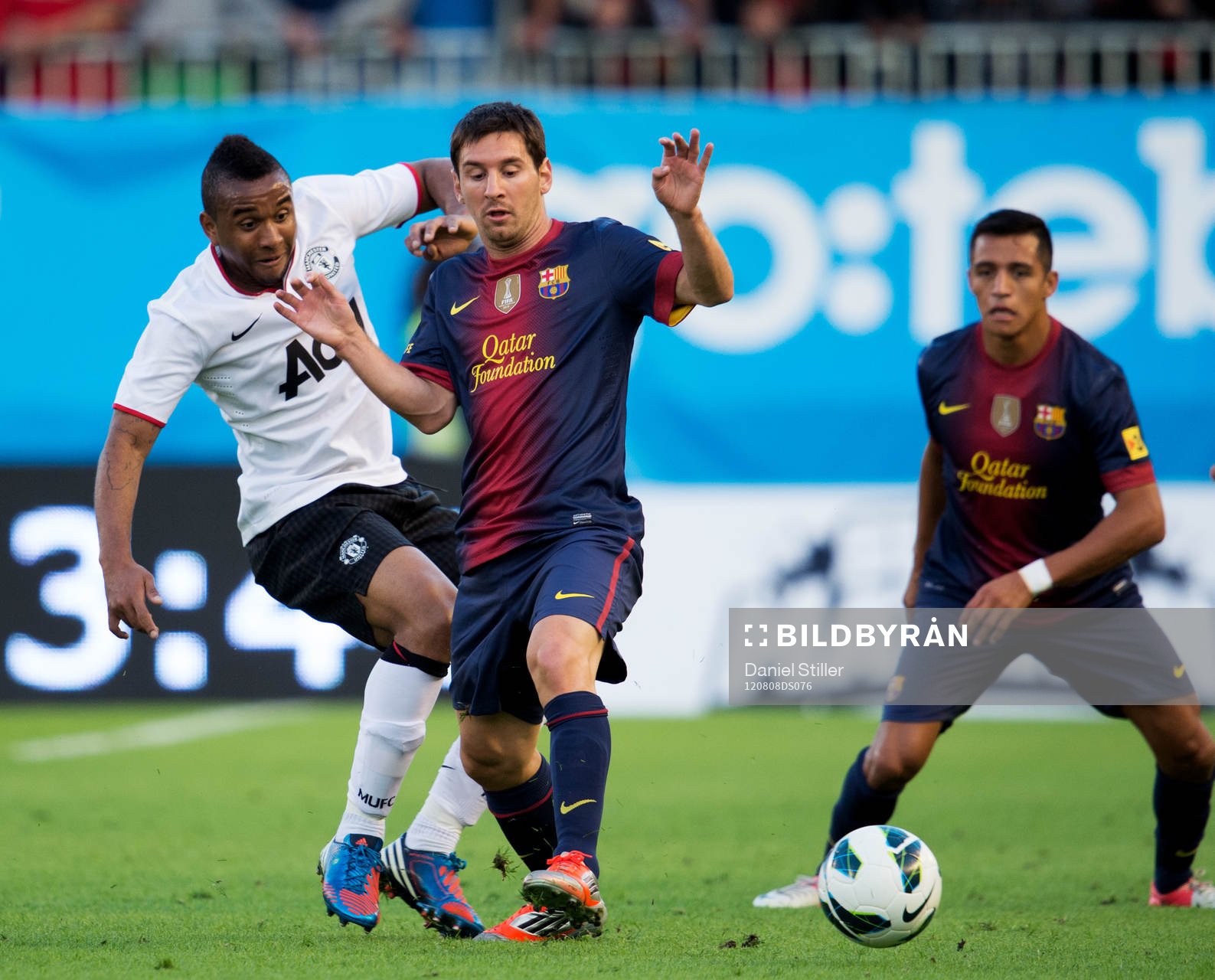 Anderson, Manchester United, Lionel Messi, Barcelona