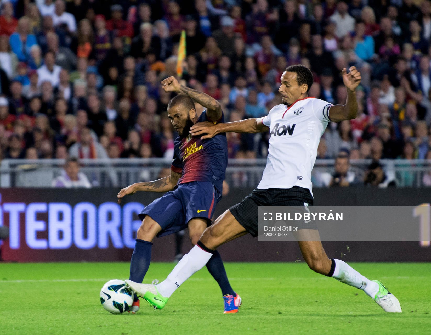 Dani Alves, Barcelona, Rio Ferdinand, Manchester United