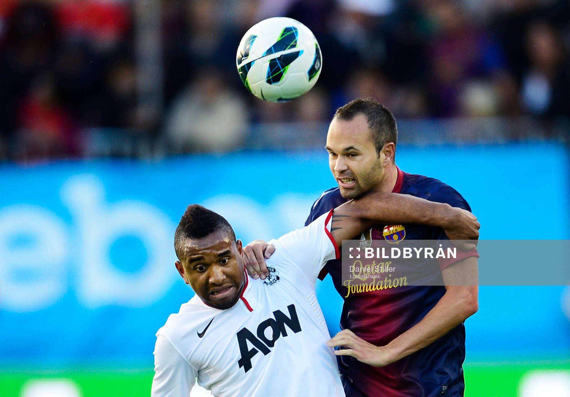 Anderson, Manchester United, Andrés Iniesta, Barcelona