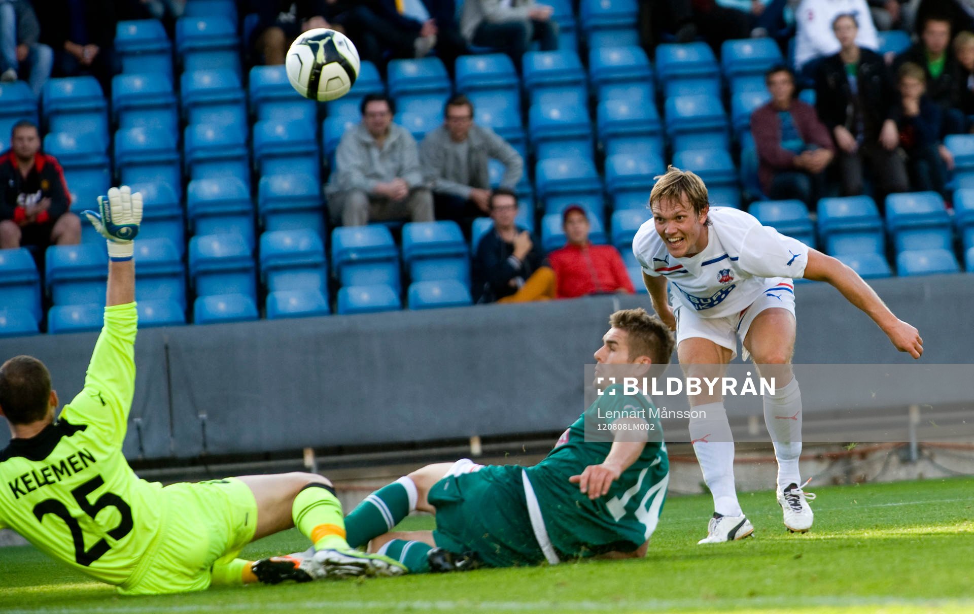 Fotboll, kval, Champions League, Helsingborg - Slask