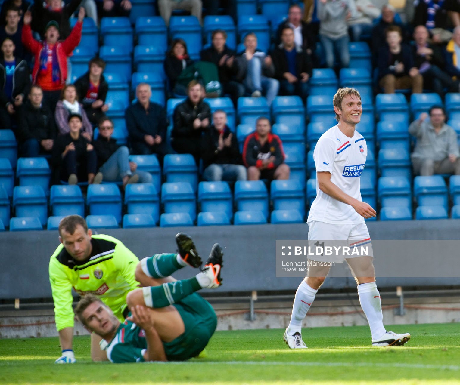 Fotboll, kval, Champions League, Helsingborg - Slask