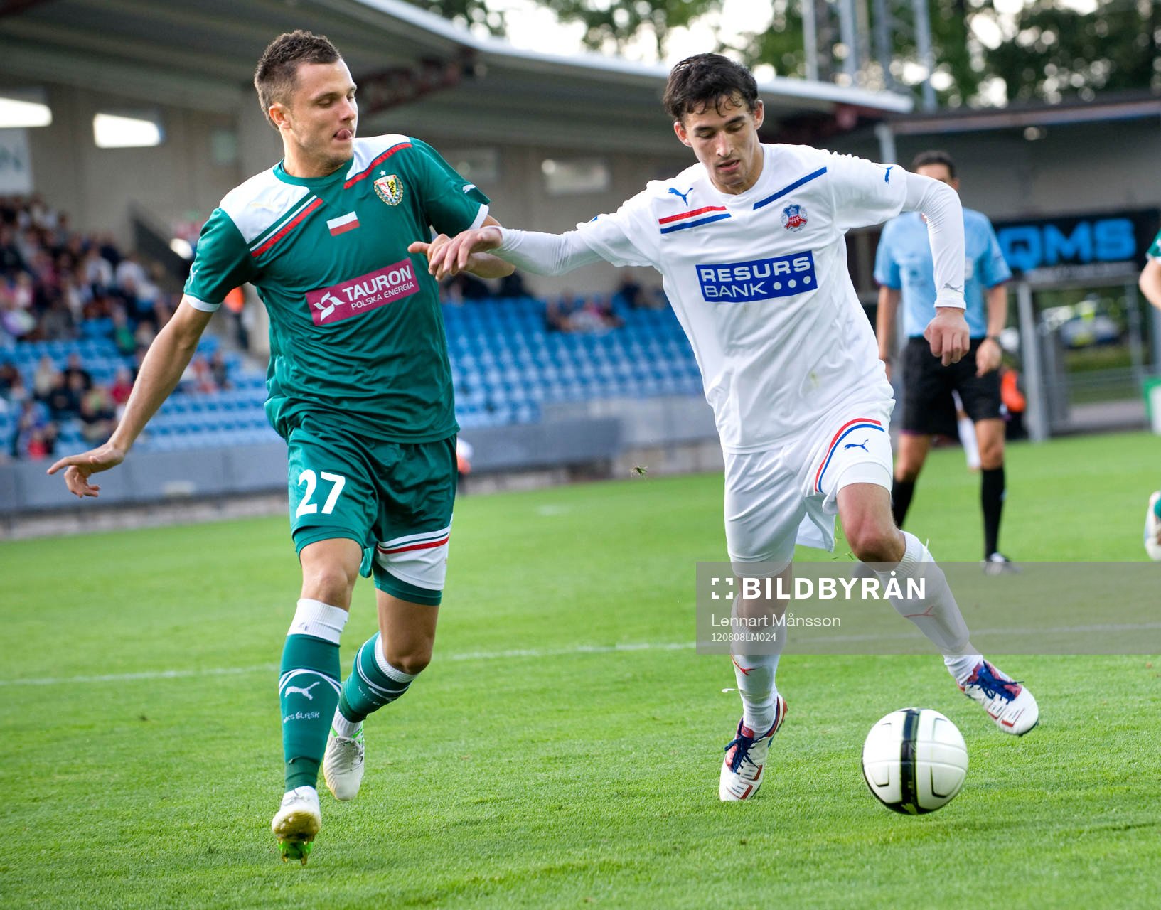 Loret Sadiku, Helsingborg och Lukasz Gikiewicz, Wroclaw