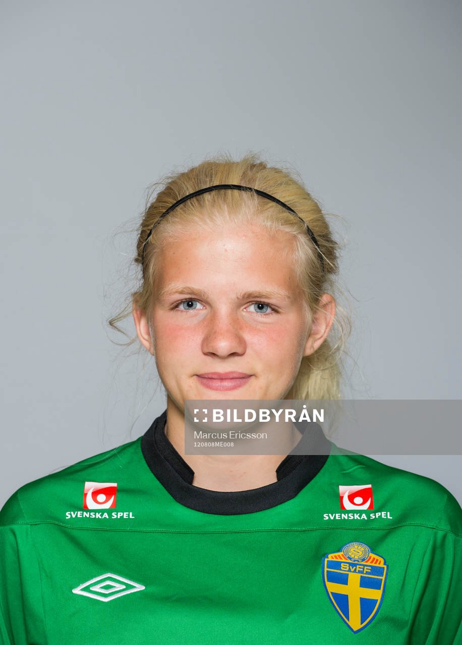 Porträtt. Emma Holmgren, målvakt