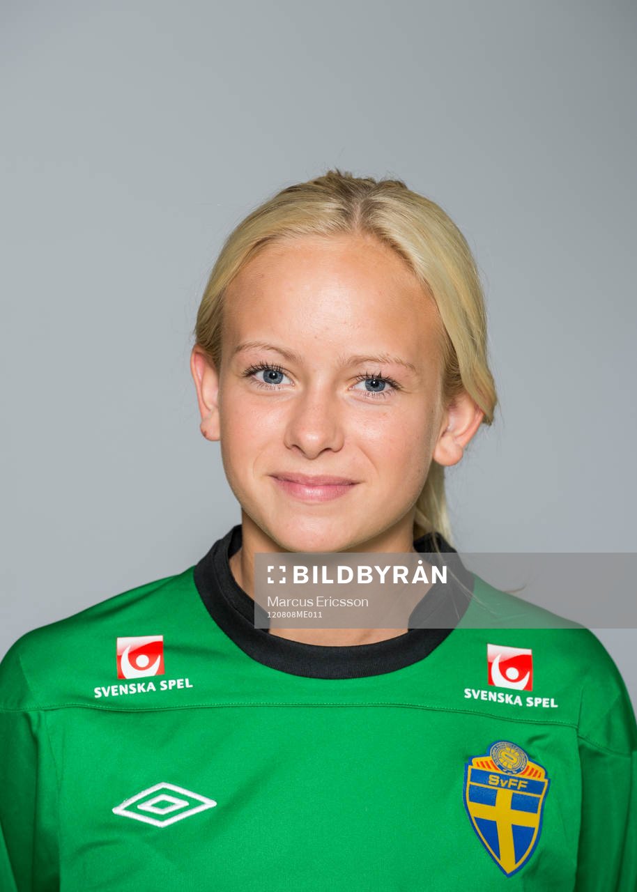 Porträtt. Fanny Lund, målvakt