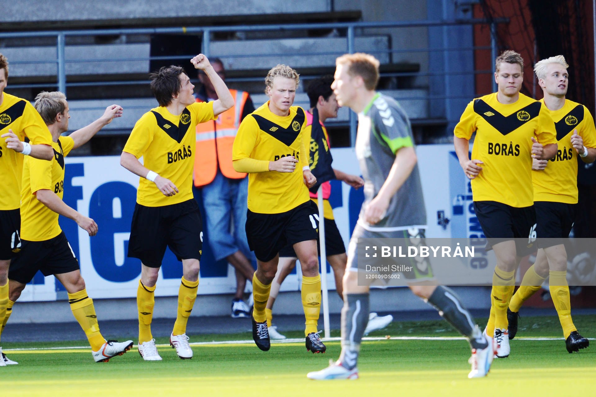 Lasse Nilsson gör 1-1 för Elfsborg