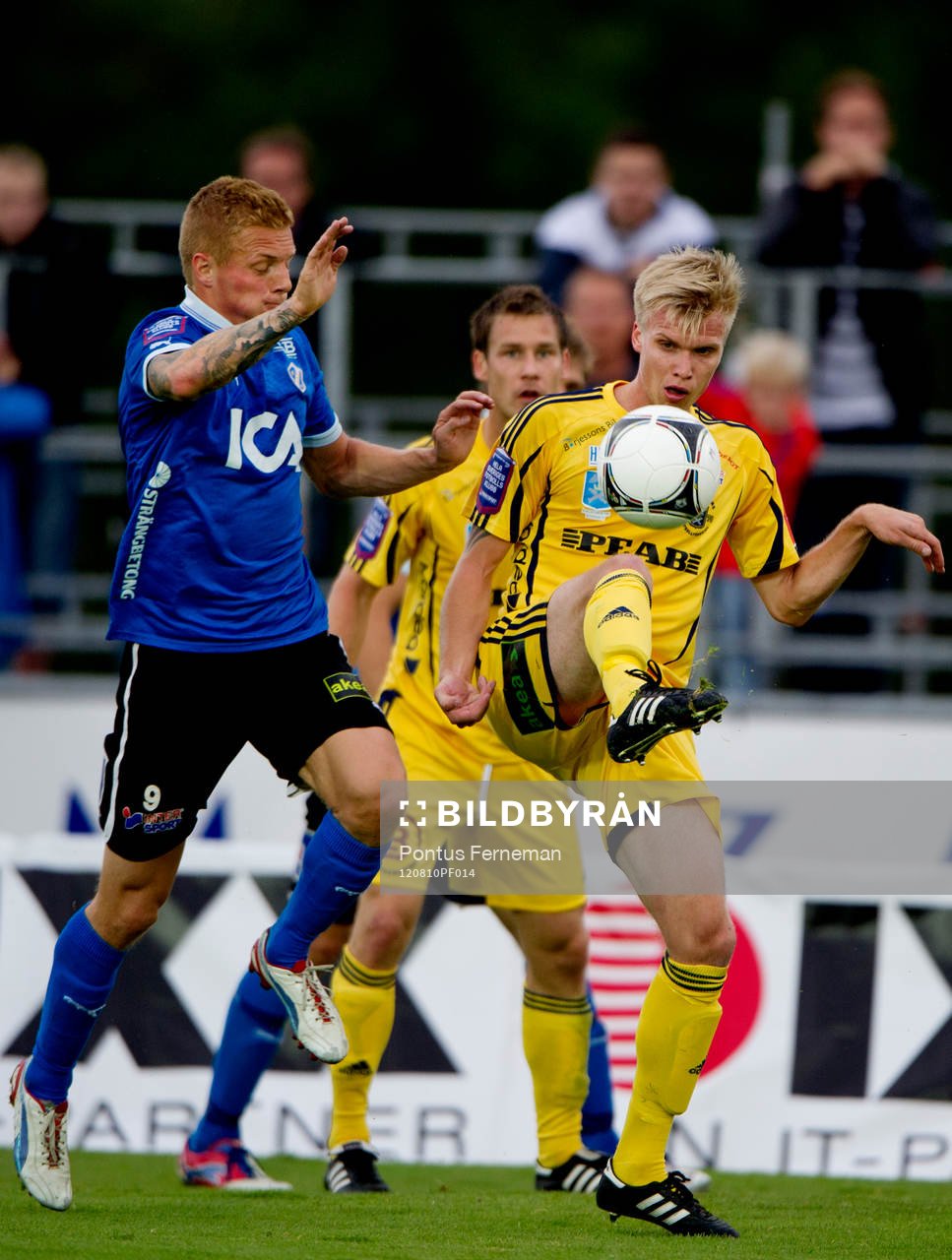 Gudjón Baldvinsson,  Halmstad, Robin Nilsson, Ängelholm
