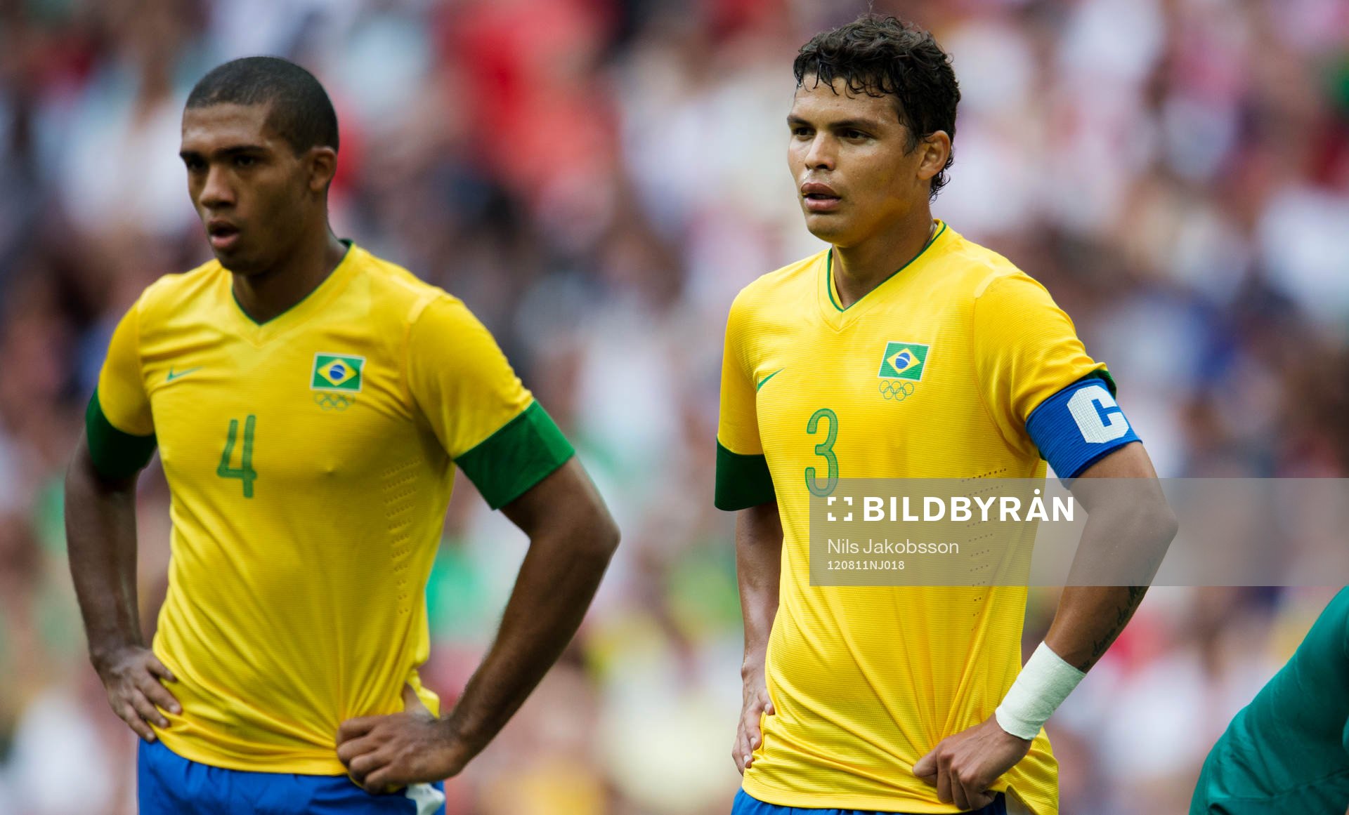 Juan Jesus, Thiago Silva, Brasilien, depp