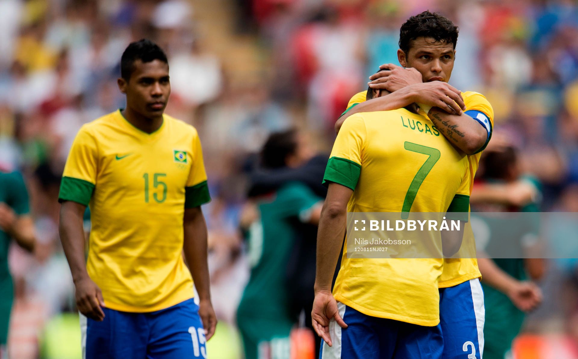 Thiago Silva, Lucas, Brasilien, depp