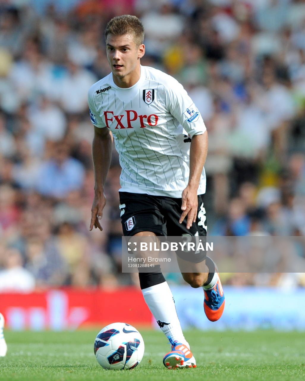 Fotboll, Premier League, Fulham - Norwich City, Alexander