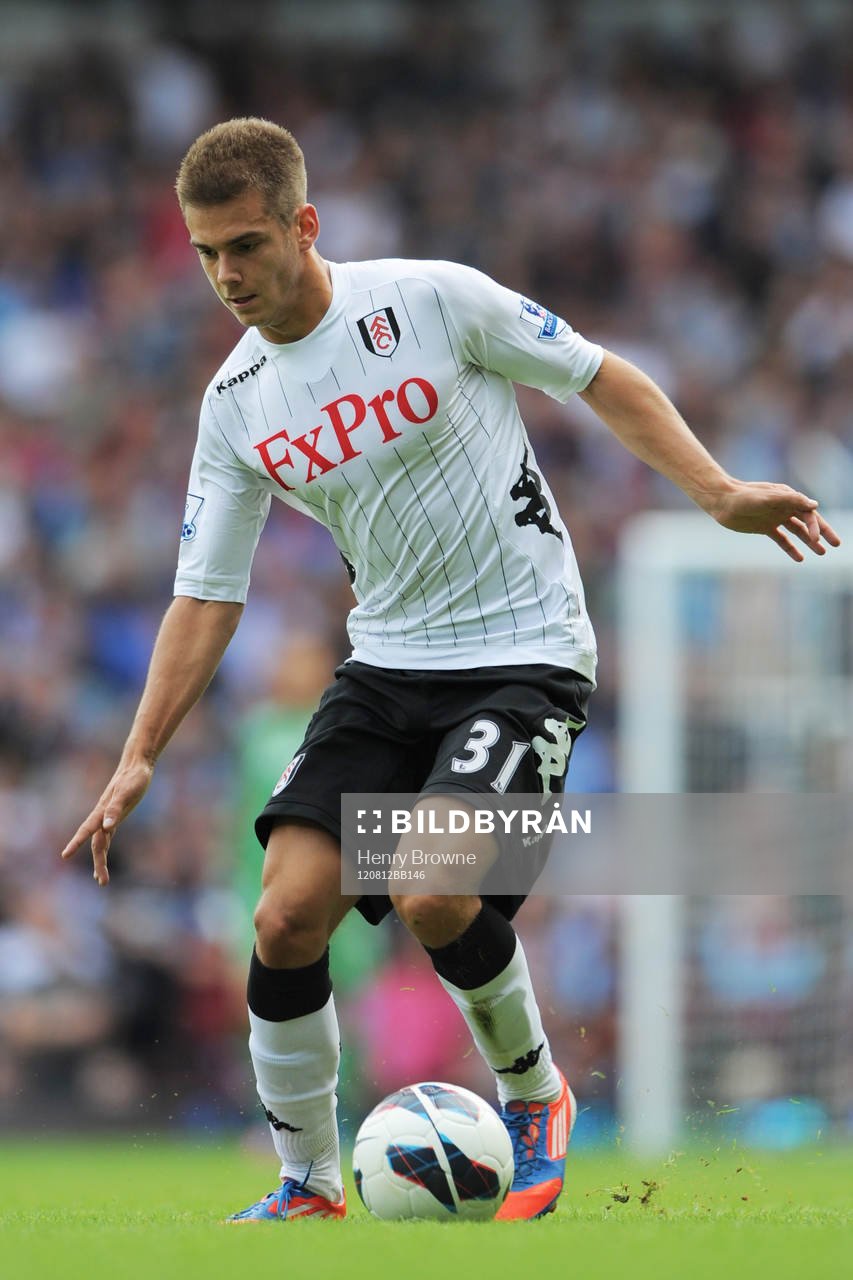 Fotboll, Premier League, Fulham, Alexander Kacaniklic -