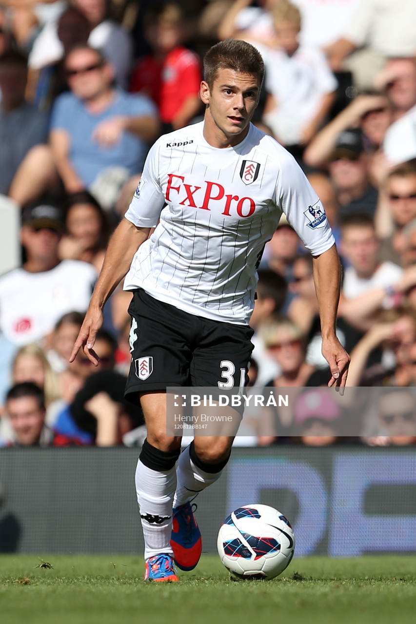 Fotboll, Premier League, Fulham, Alexander Kacaniklic -