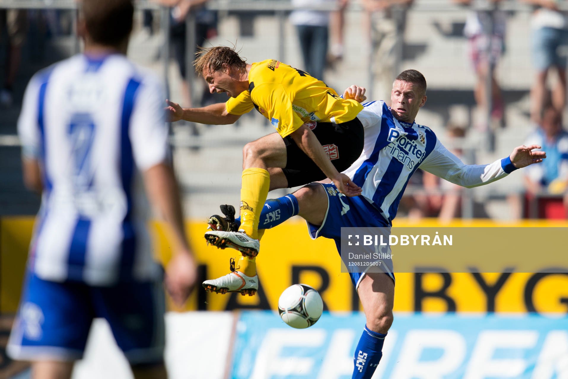 Pär Ericsson, Mjällby. Kjetil Waehler, IFK Göteborg