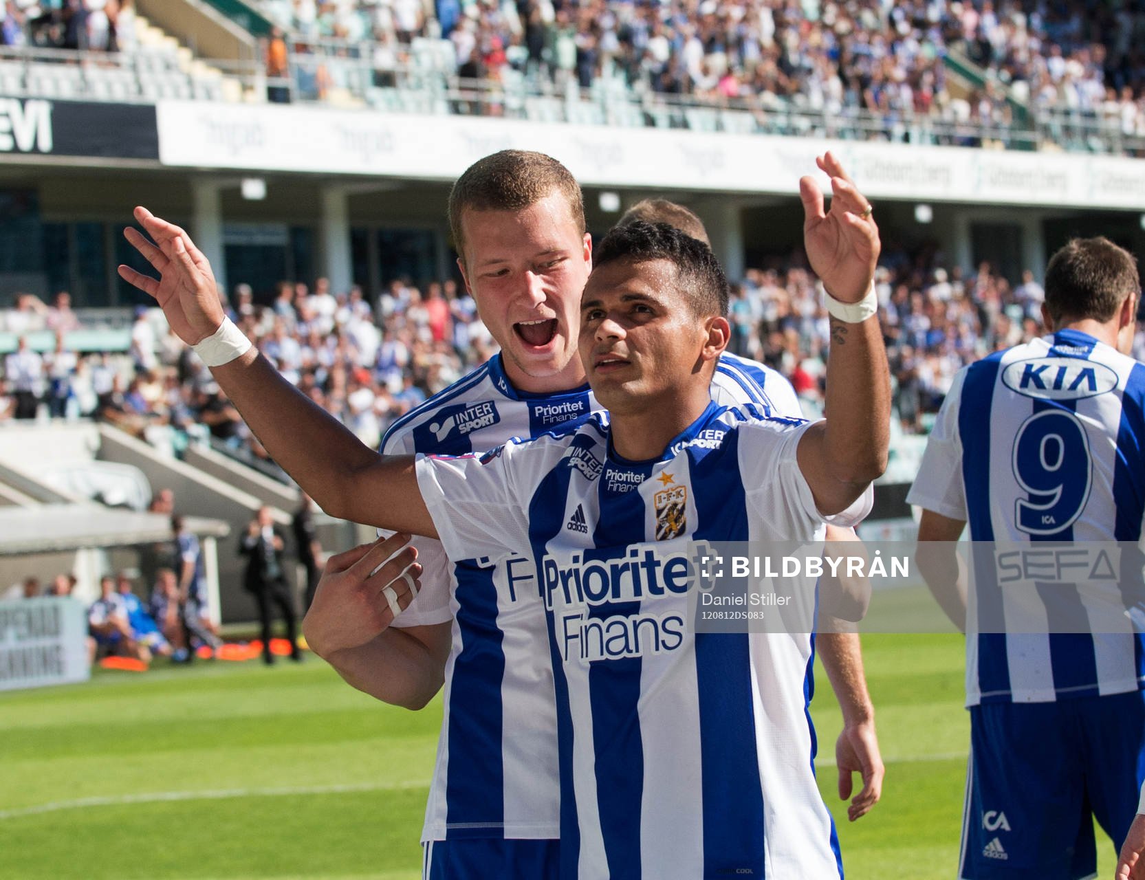 Daniel Sobralense, IFK Göteborg, gör 2-1, jubel