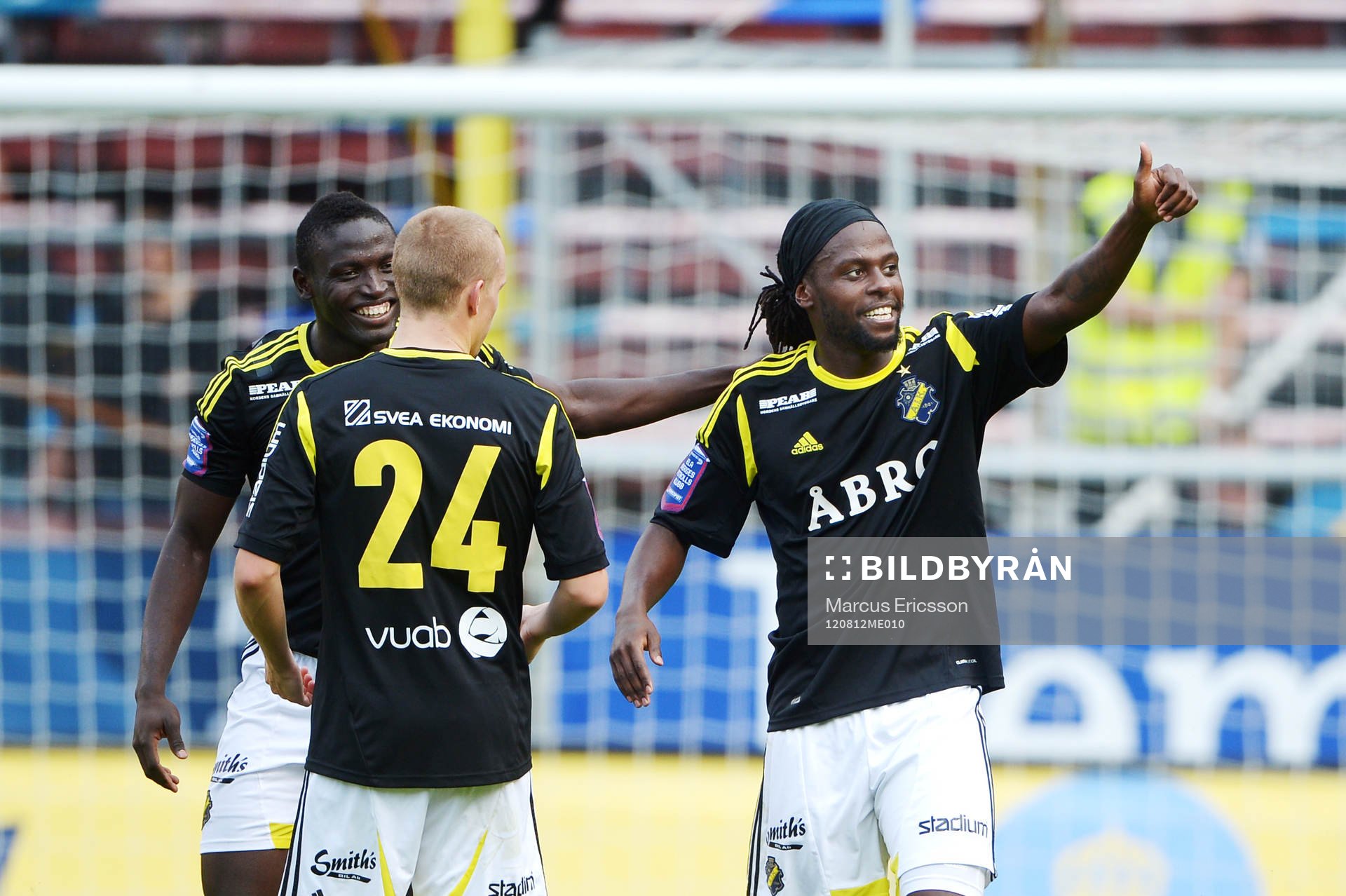 Glädje, jubel i AIK