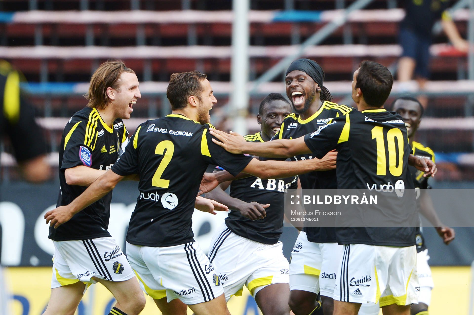 Glädje, jubel i AIK