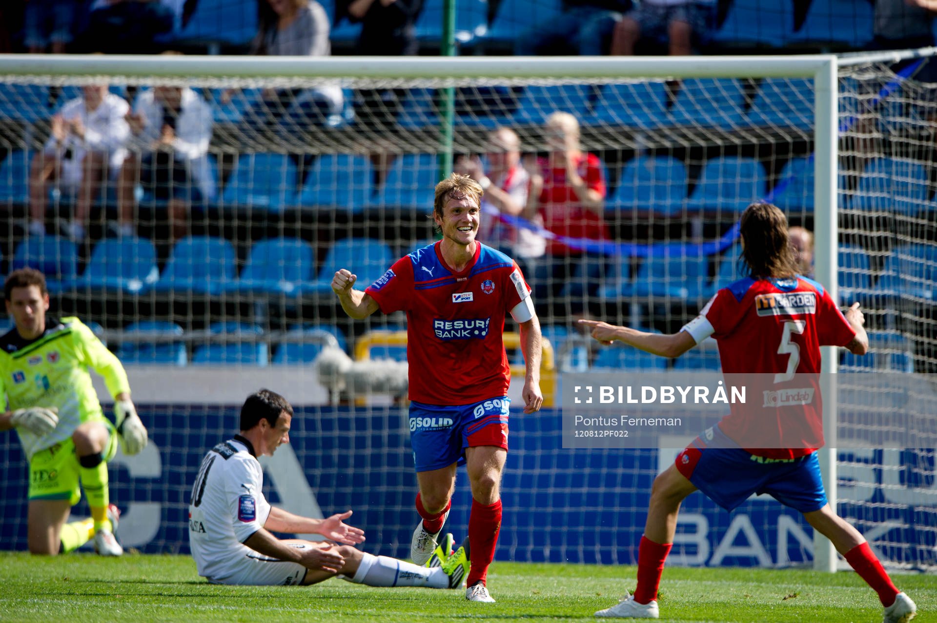 Thomas Sörum, Helsingborg, jubel, 1-0