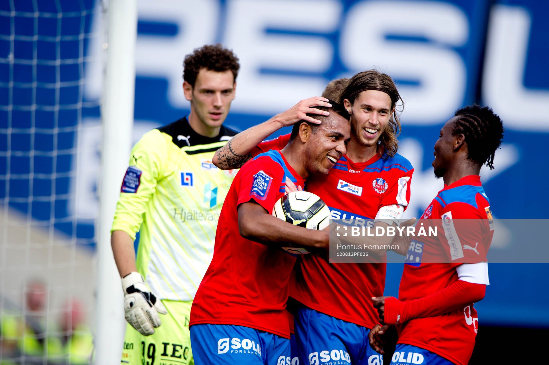 Alvaro Santos, Helsingborg, jubel