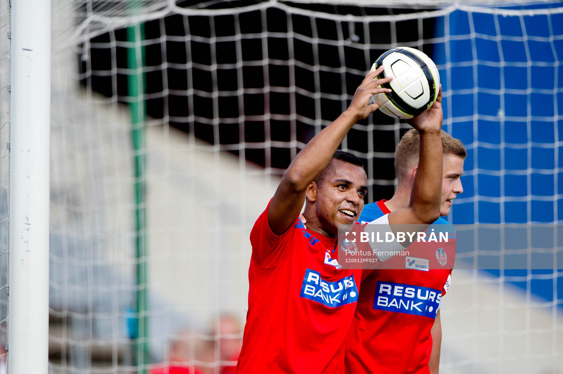 Alvaro Santos, Helsingborg, jubel