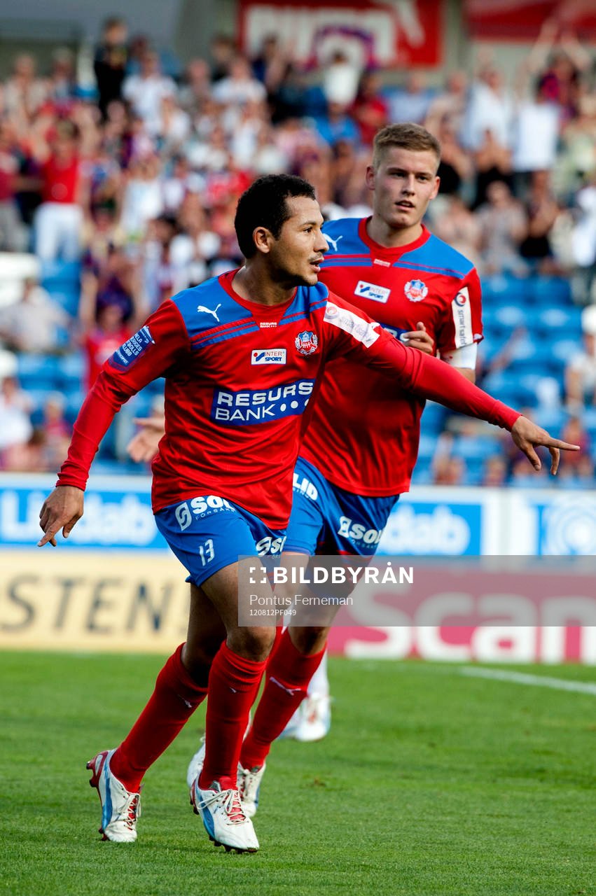 Rachid Bouaouzan, jubel, Alfred Finnbogason, Helsingborg